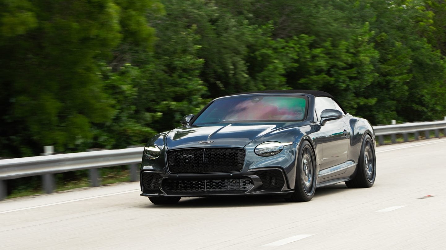 Bentley Continental GTC on ANRKY Wheels RF-177