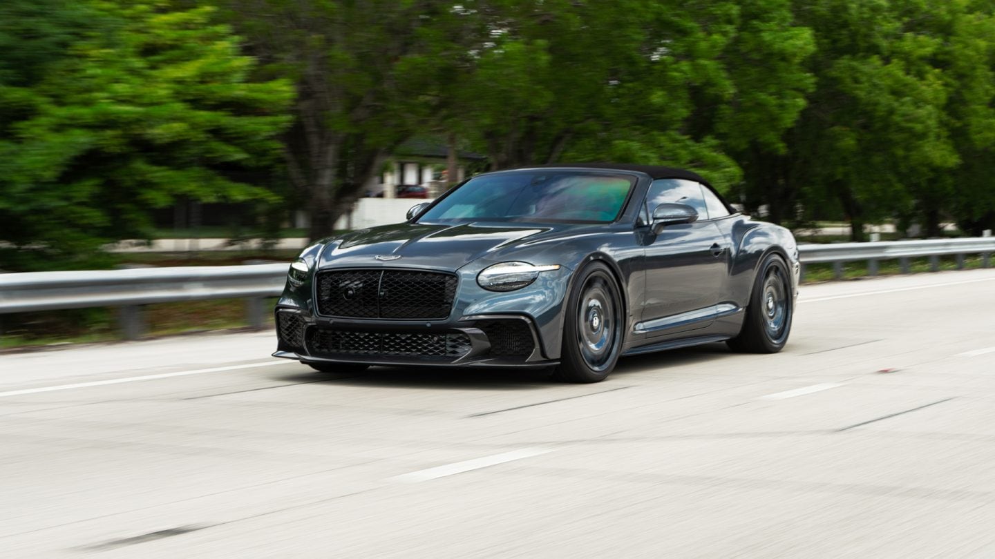 Bentley Continental GTC on ANRKY Wheels RF-177