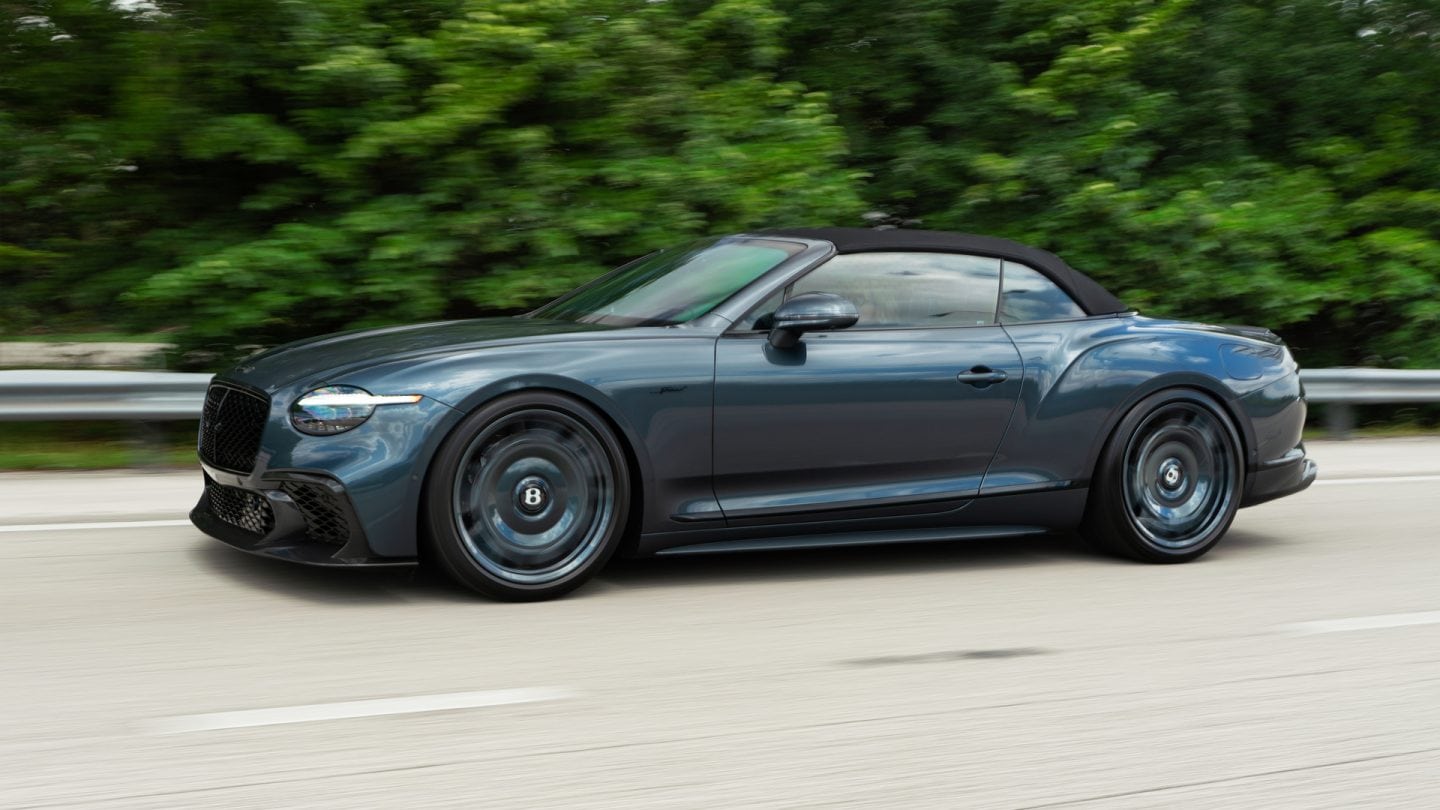 Bentley Continental GTC on ANRKY Wheels RF-177