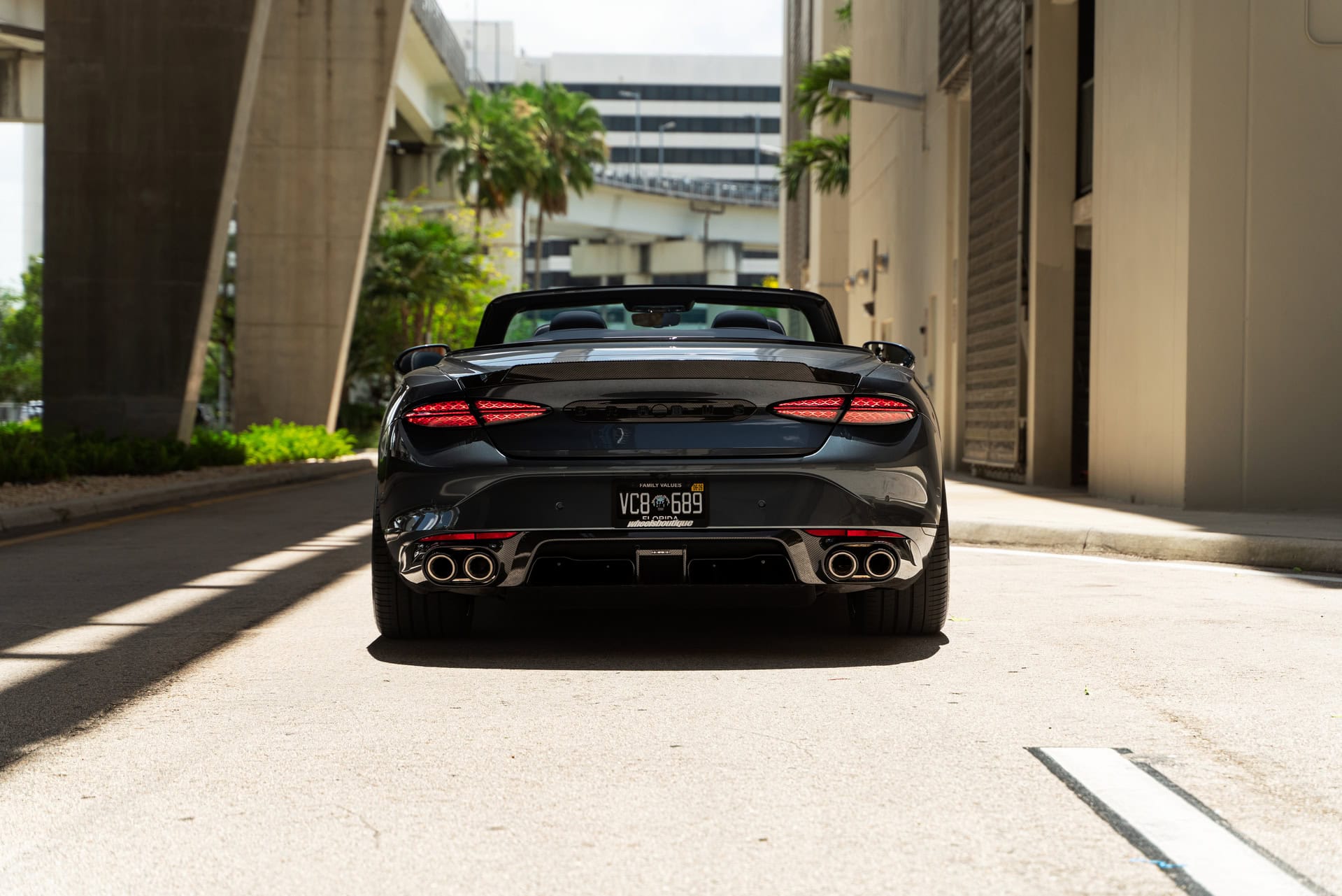 Bentley Continental GTC on ANRKY Wheels RF-177
