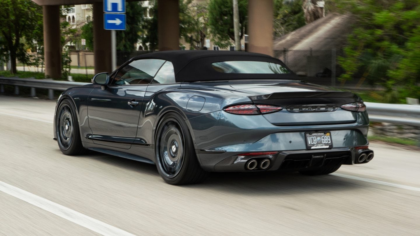 Bentley Continental GTC on ANRKY Wheels RF-177