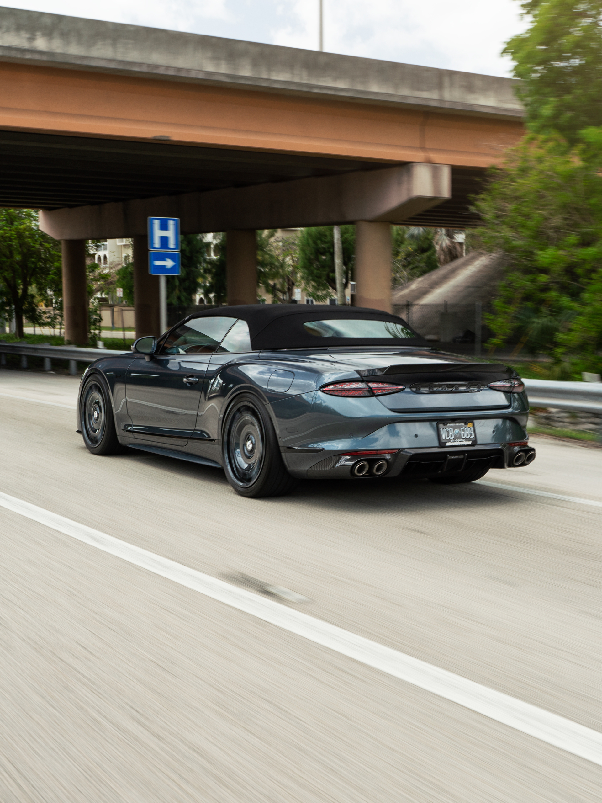 Bentley Continental GTC on ANRKY Wheels RF-177