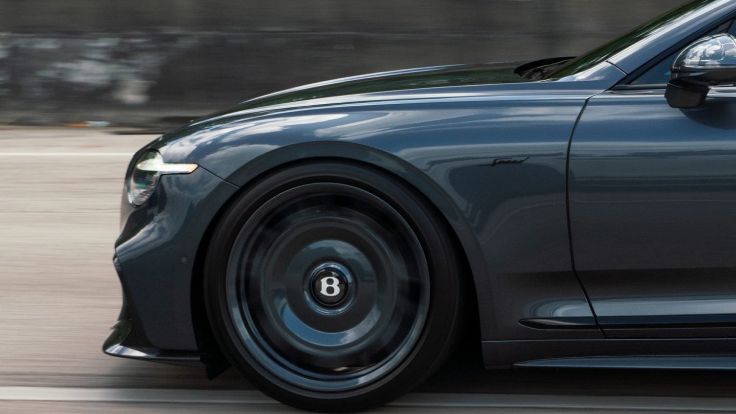 Bentley Continental GTC on ANRKY Wheels RF-177