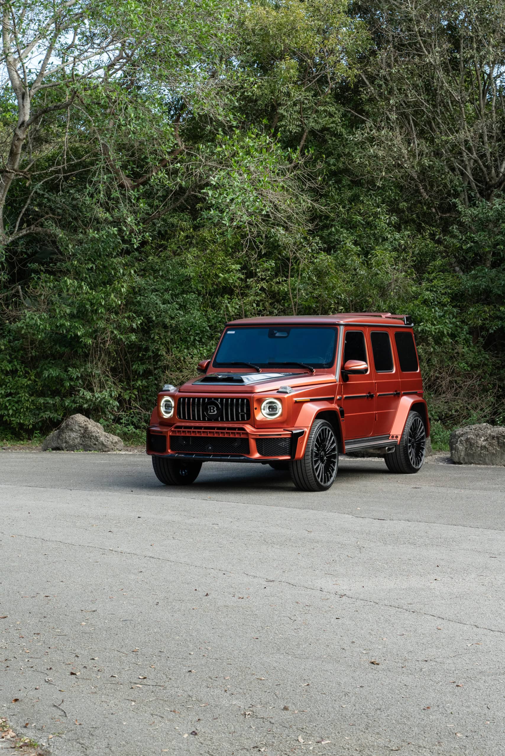 Brabus G63 | | on Brabus Monoblock Z Platnium Edition | Two Tone: Gloss Black Face + Brushed Windows 