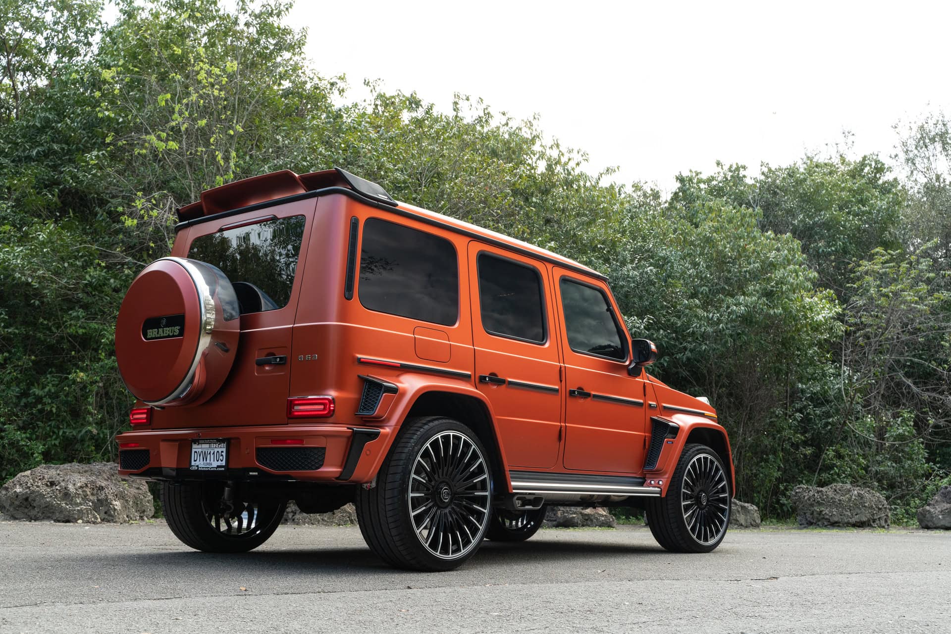 Brabus G63 | | on Brabus Monoblock Z Platnium Edition | Two Tone: Gloss Black Face + Brushed Windows 