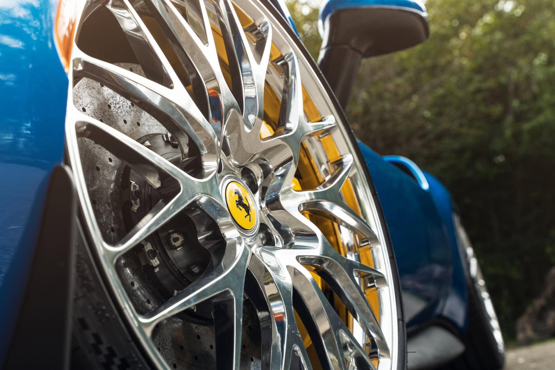 Photo 30 of Ferrari 296 GTB | Blue Corsa | on HRE 520M | Polished Clear
