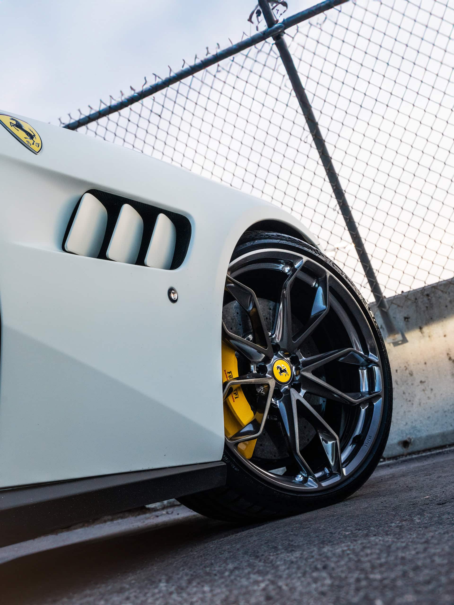 Ferrari GTC4 Lusso on HRE P201