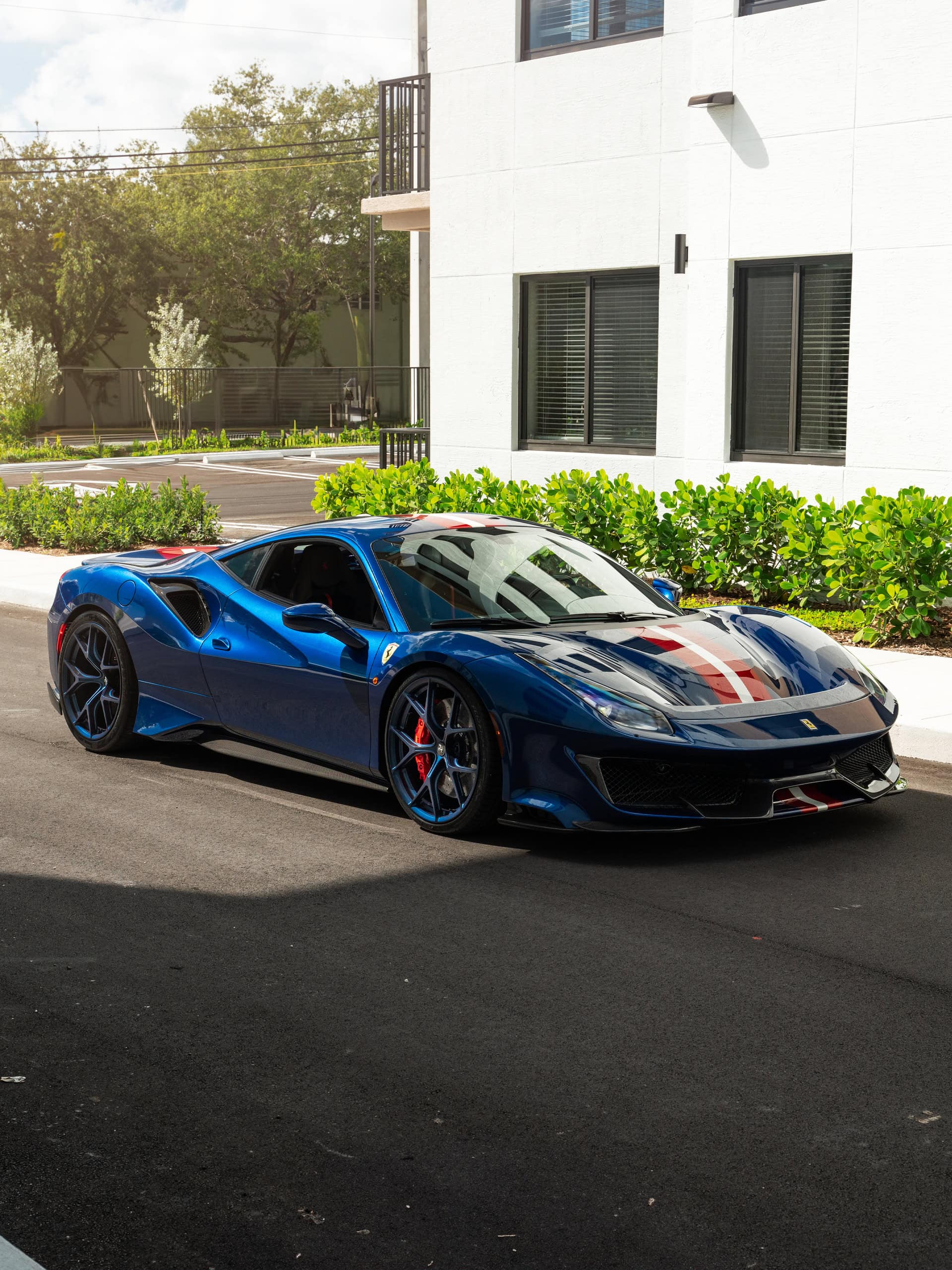 Ferrari 488 Pista | TDF Blue | on iPE MFR-04 | Indigo Blue