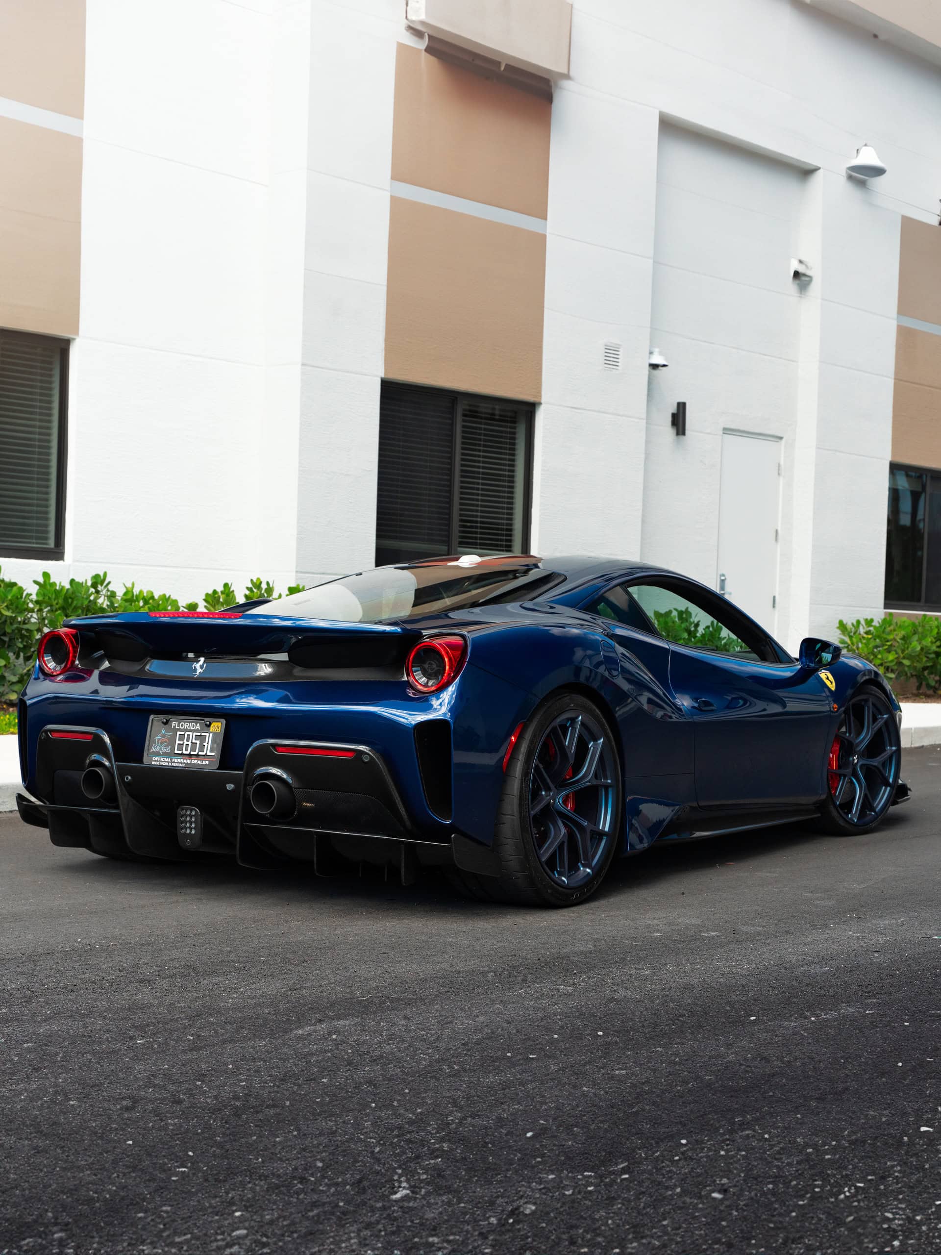 Ferrari 488 Pista | TDF Blue | on iPE MFR-04 | Indigo Blue