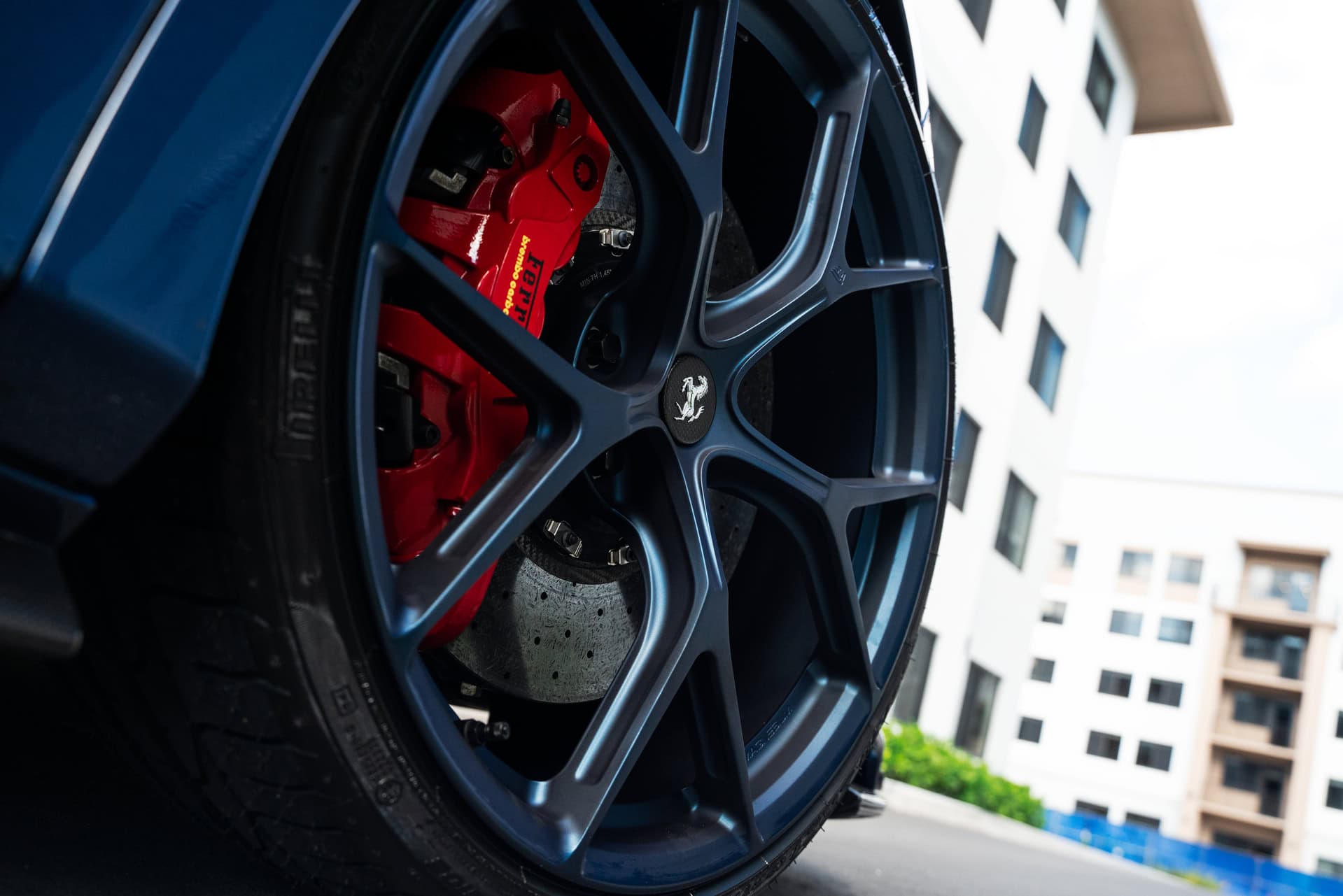 Ferrari 488 Pista | TDF Blue | on iPE MFR-04 | Indigo Blue
