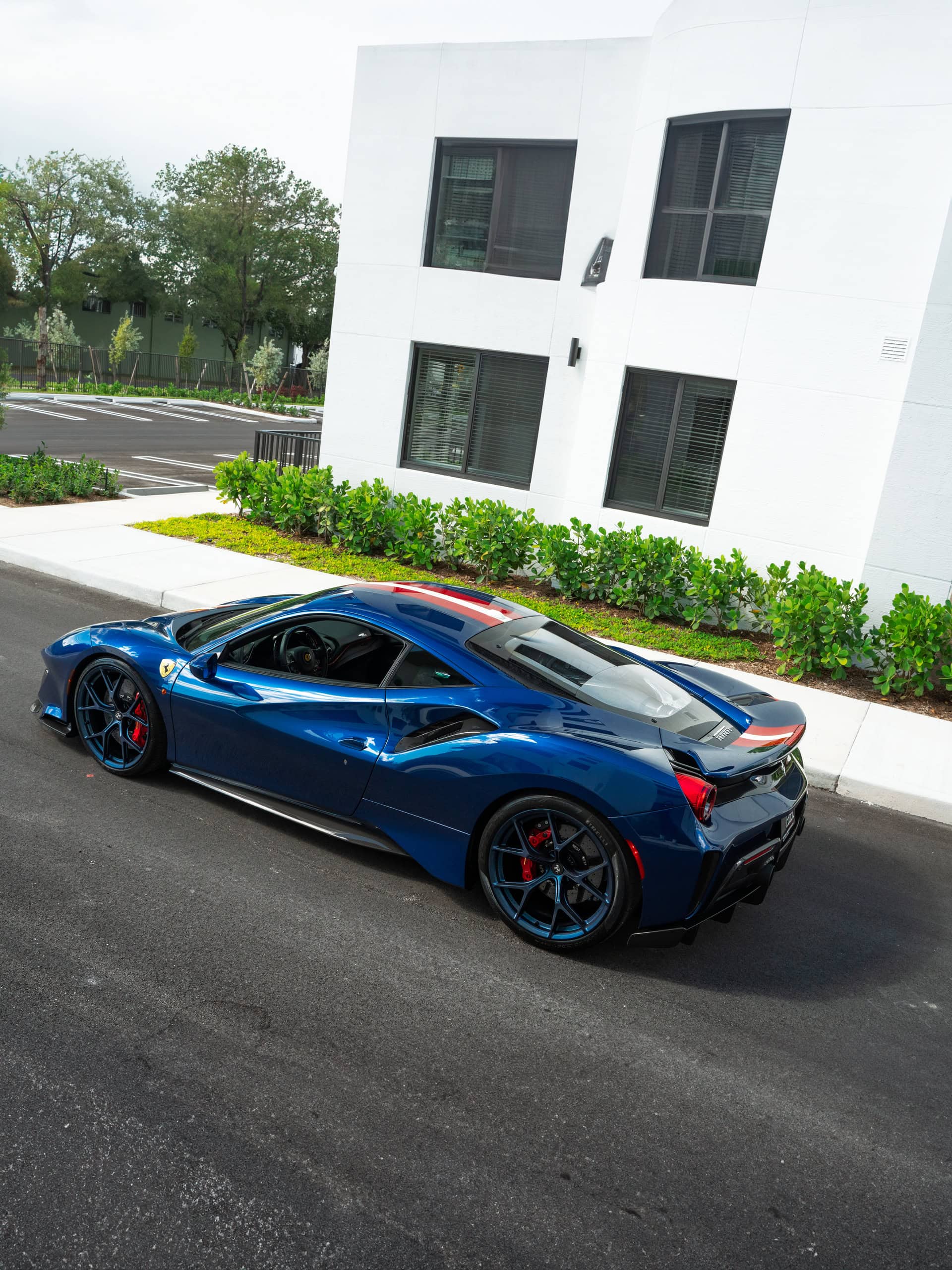 Ferrari 488 Pista | TDF Blue | on iPE MFR-04 | Indigo Blue