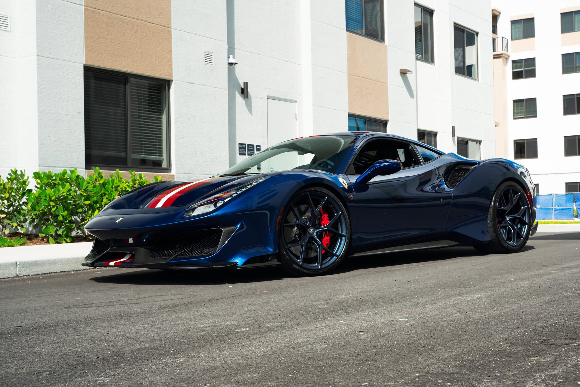 Ferrari 488 Pista | TDF Blue | on iPE MFR-04 | Indigo Blue