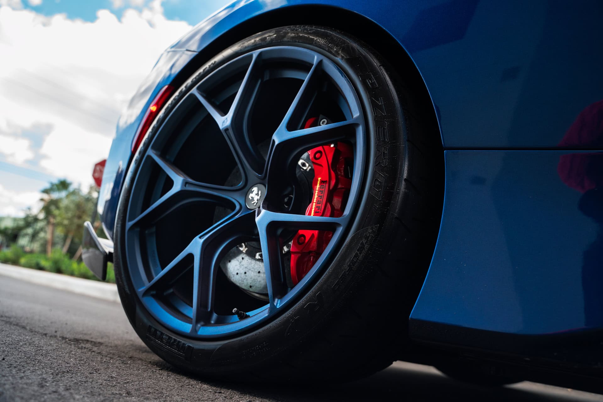 Ferrari 488 Pista | TDF Blue | on iPE MFR-04 | Indigo Blue