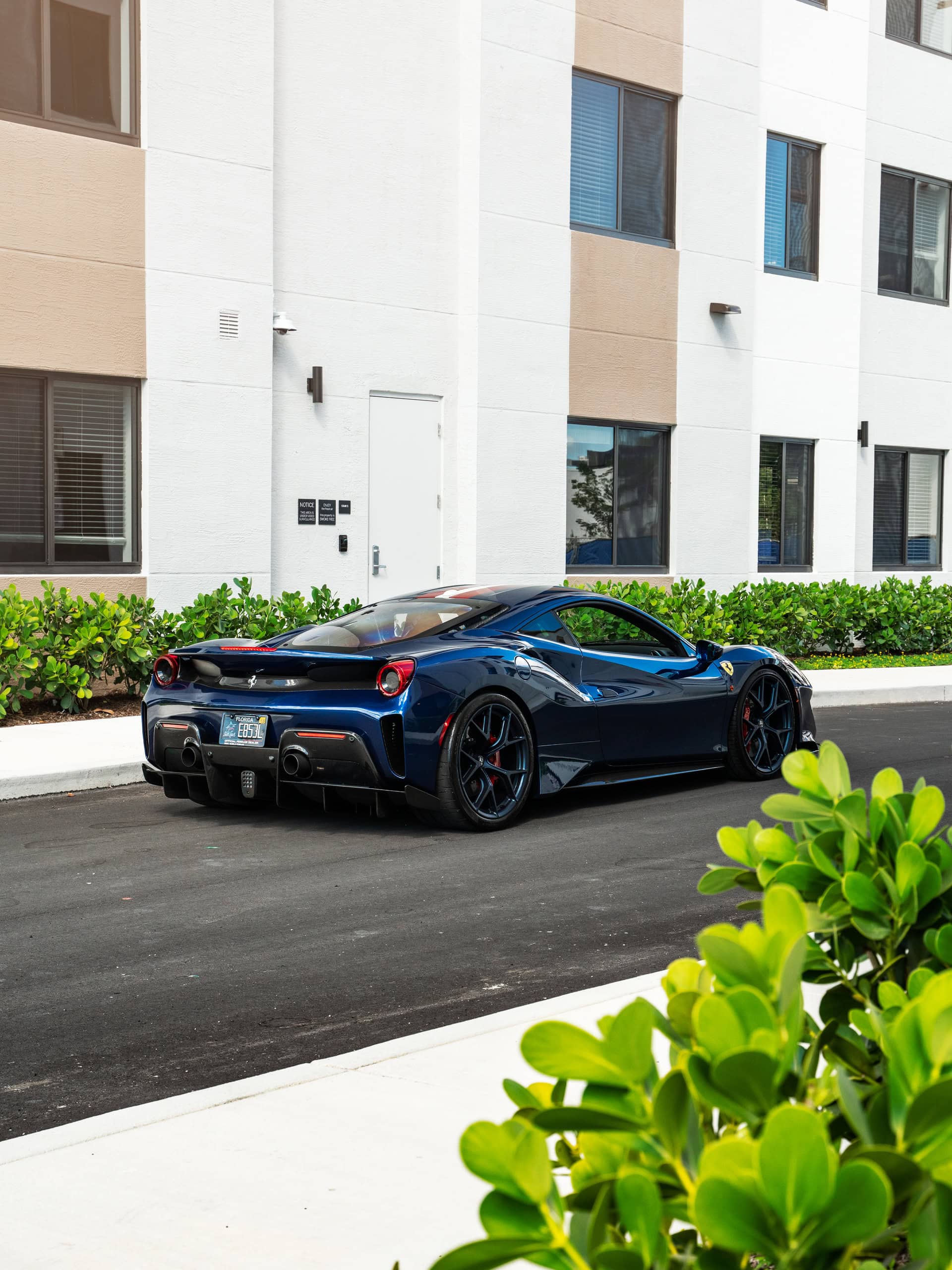 Photo 24 of Ferrari 488 Pista | TDF Blue | on iPE MFR-04 | Indigo Blue