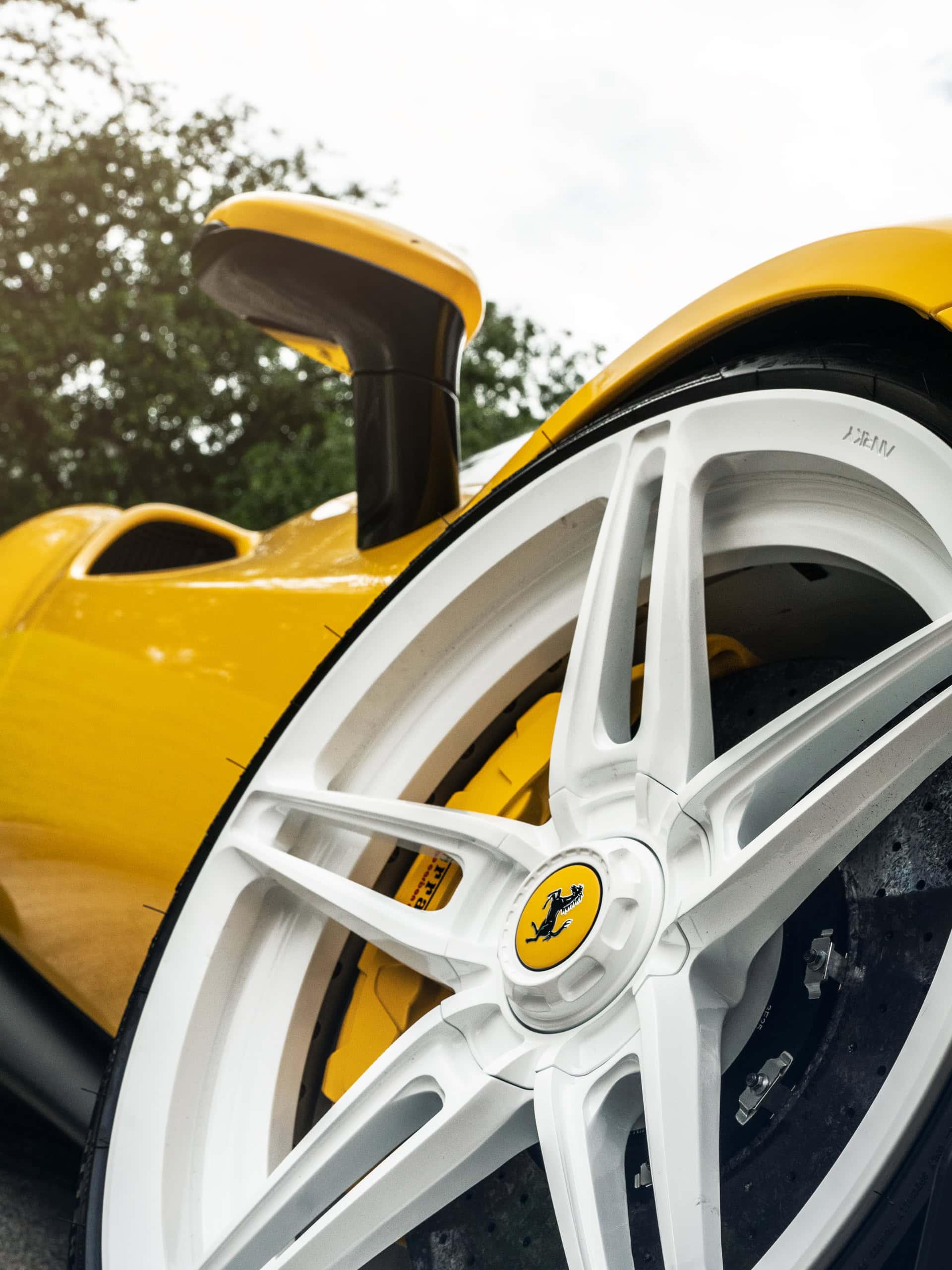 Photo 35 of Ferrari 296 GTB | Giallo Modena | on ANRKY AN27 | Gloss White