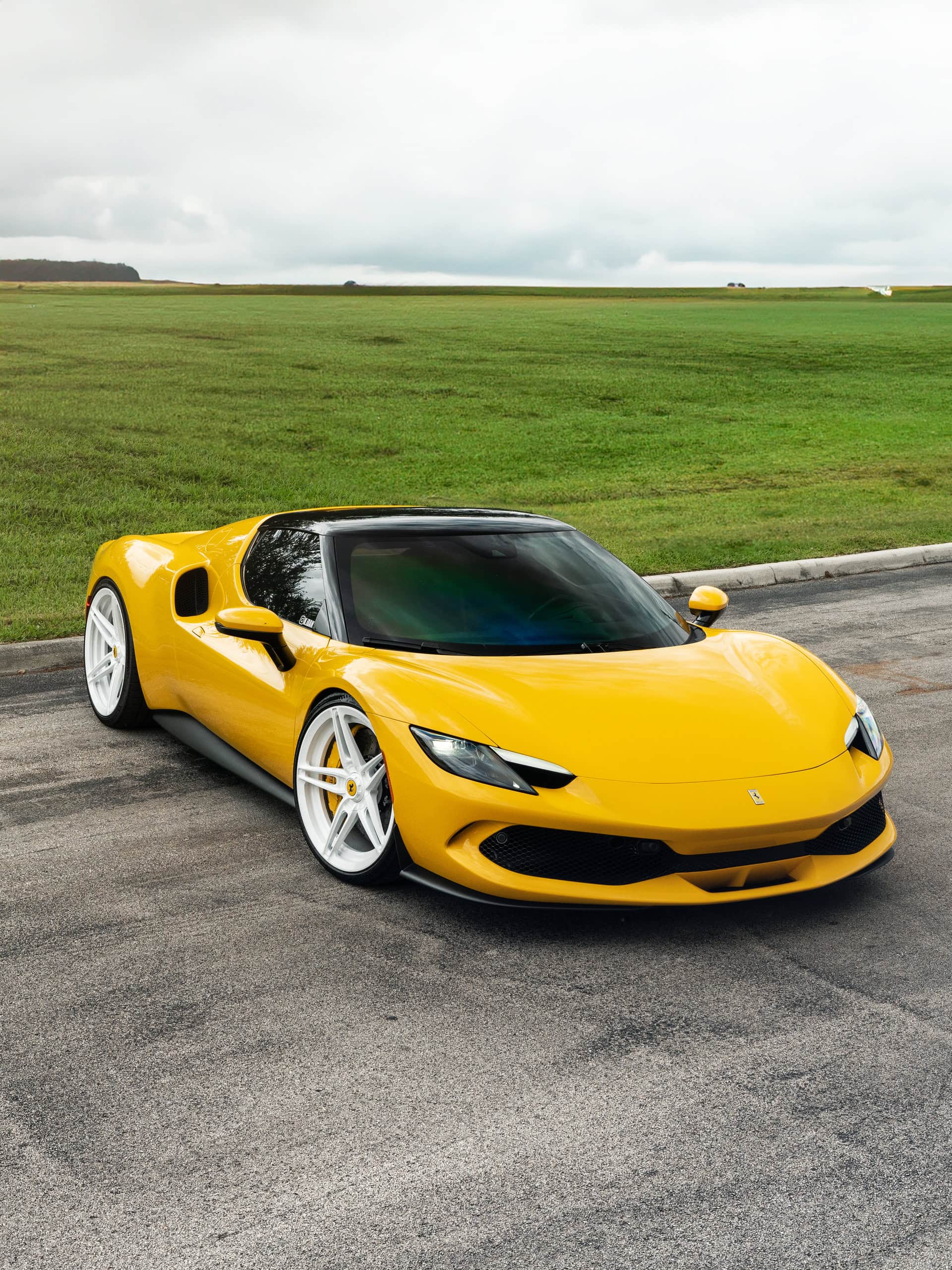 Photo 36 of Ferrari 296 GTB | Giallo Modena | on ANRKY AN27 | Gloss White