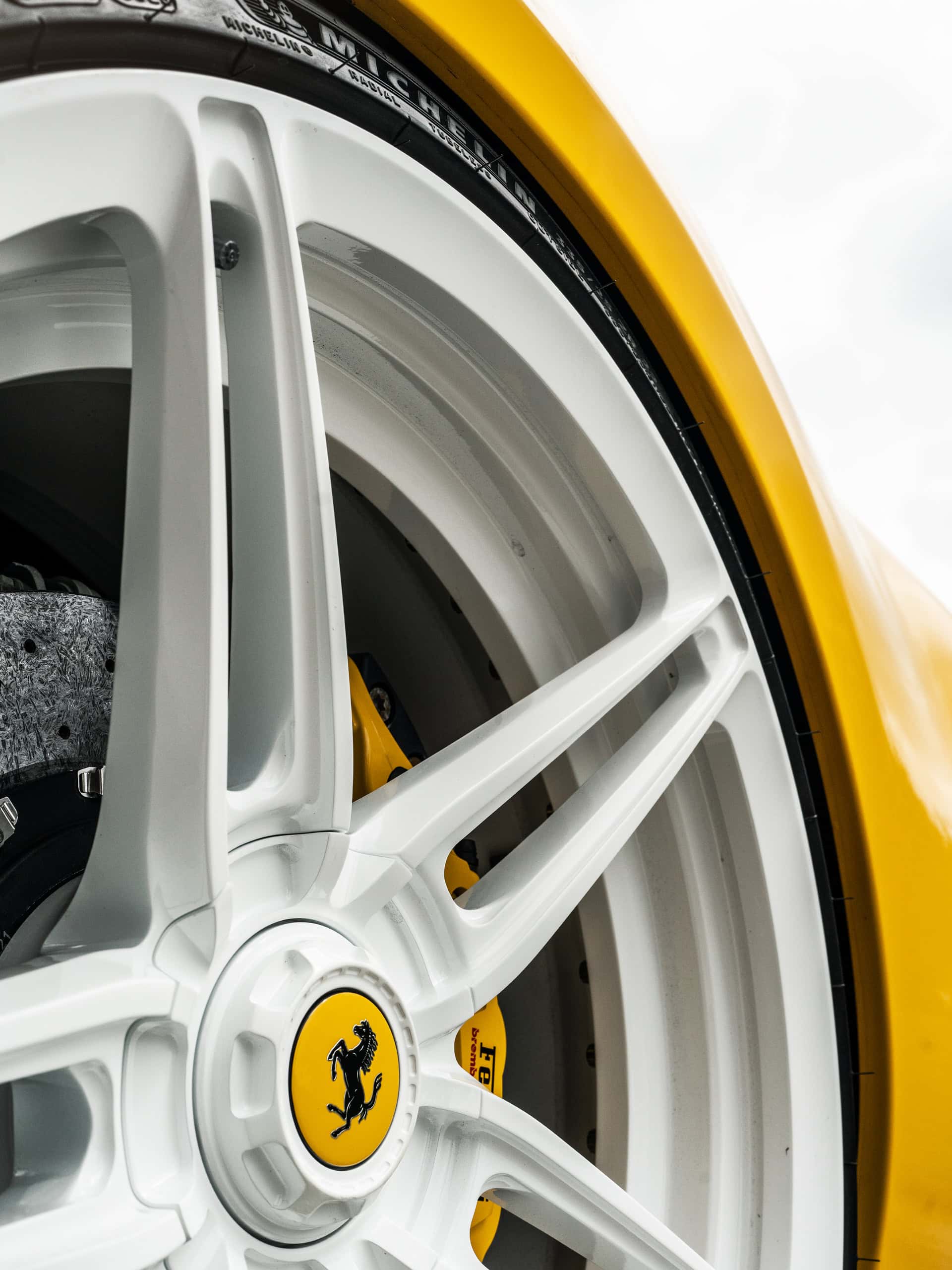 Ferrari 296 GTB | Giallo Modena | on ANRKY AN27 | Gloss White