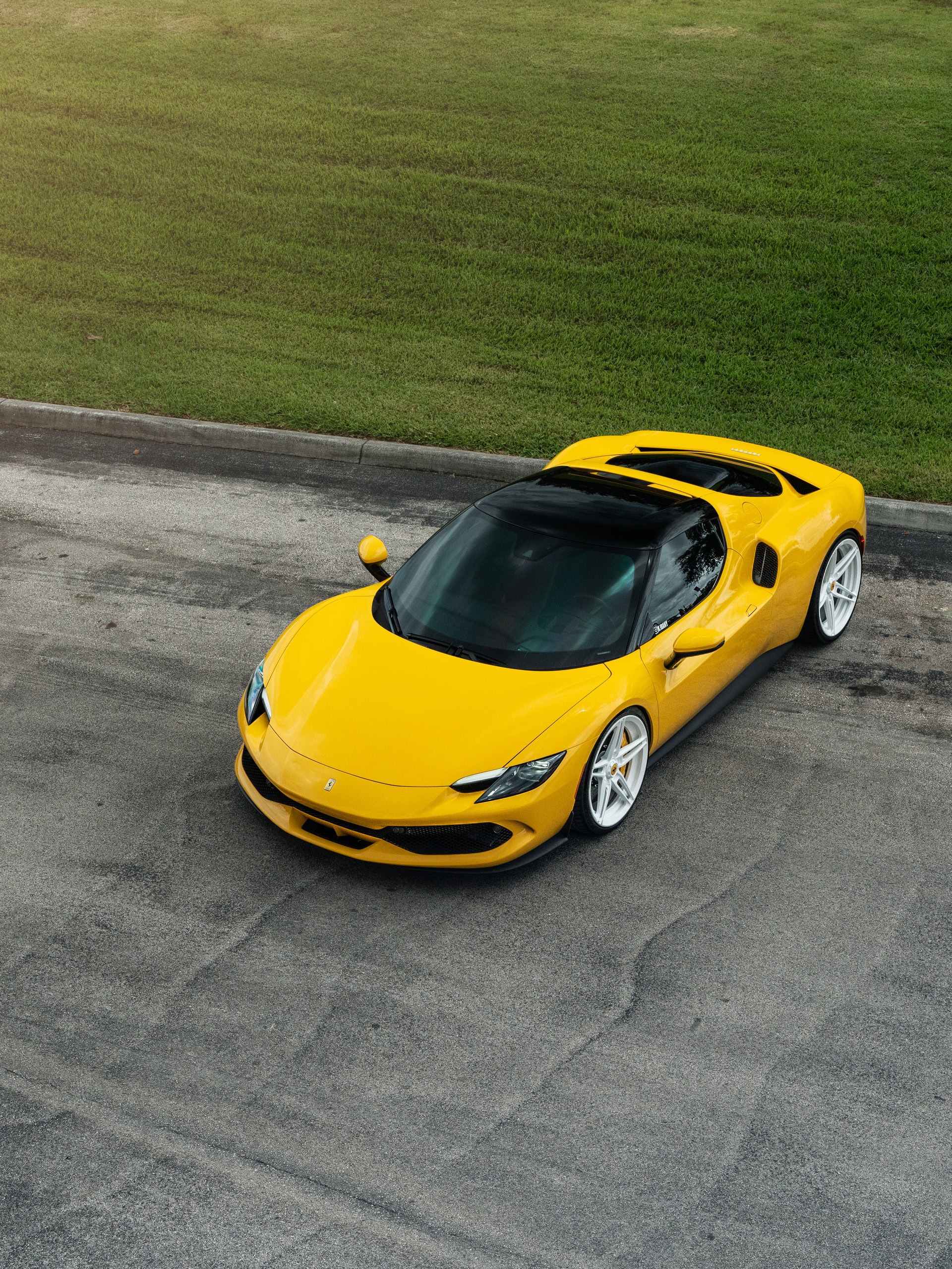 Photo 25 of Ferrari 296 GTB | Giallo Modena | on ANRKY AN27 | Gloss White