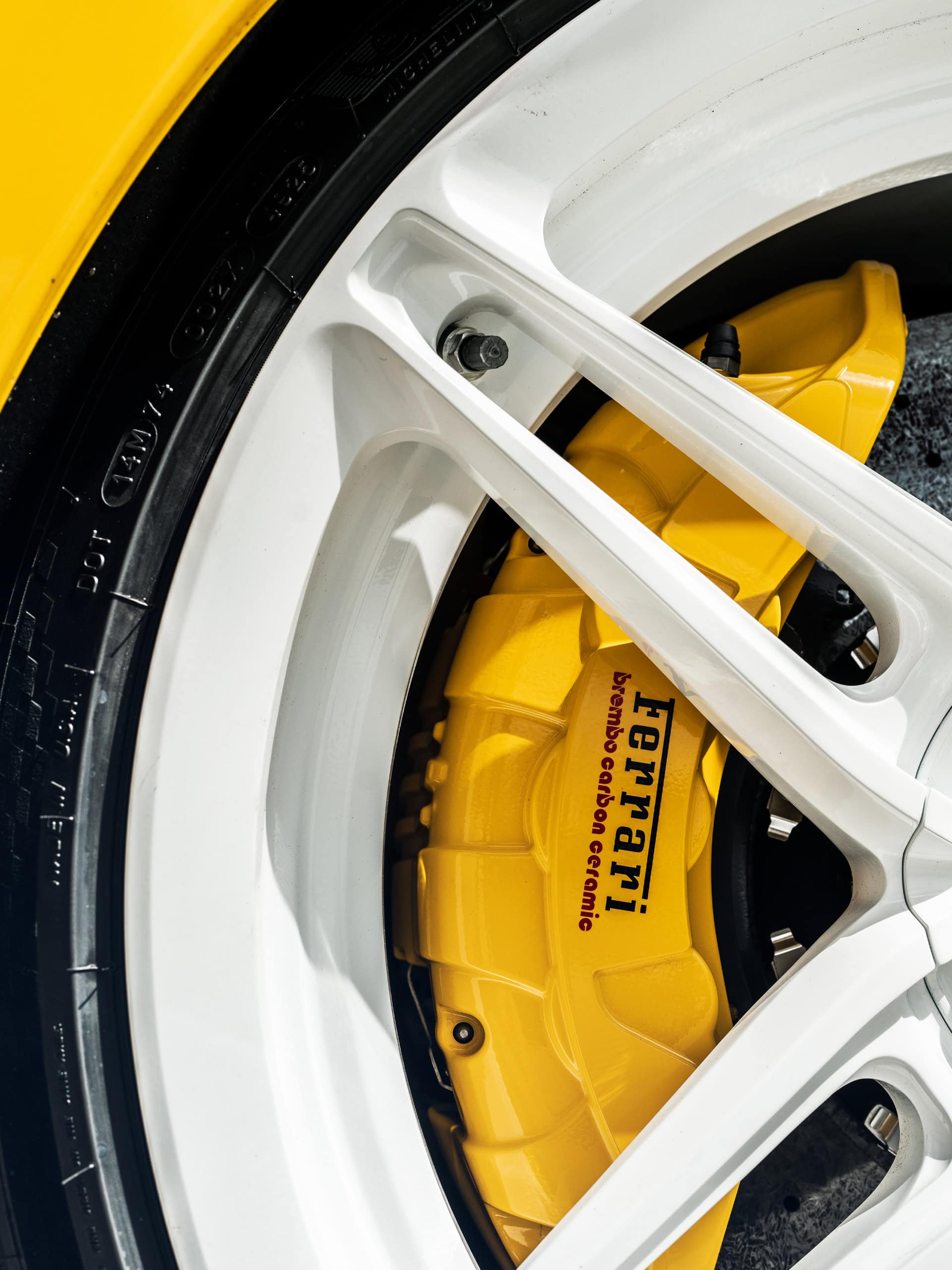 Ferrari 296 GTB | Giallo Modena | on ANRKY AN27 | Gloss White