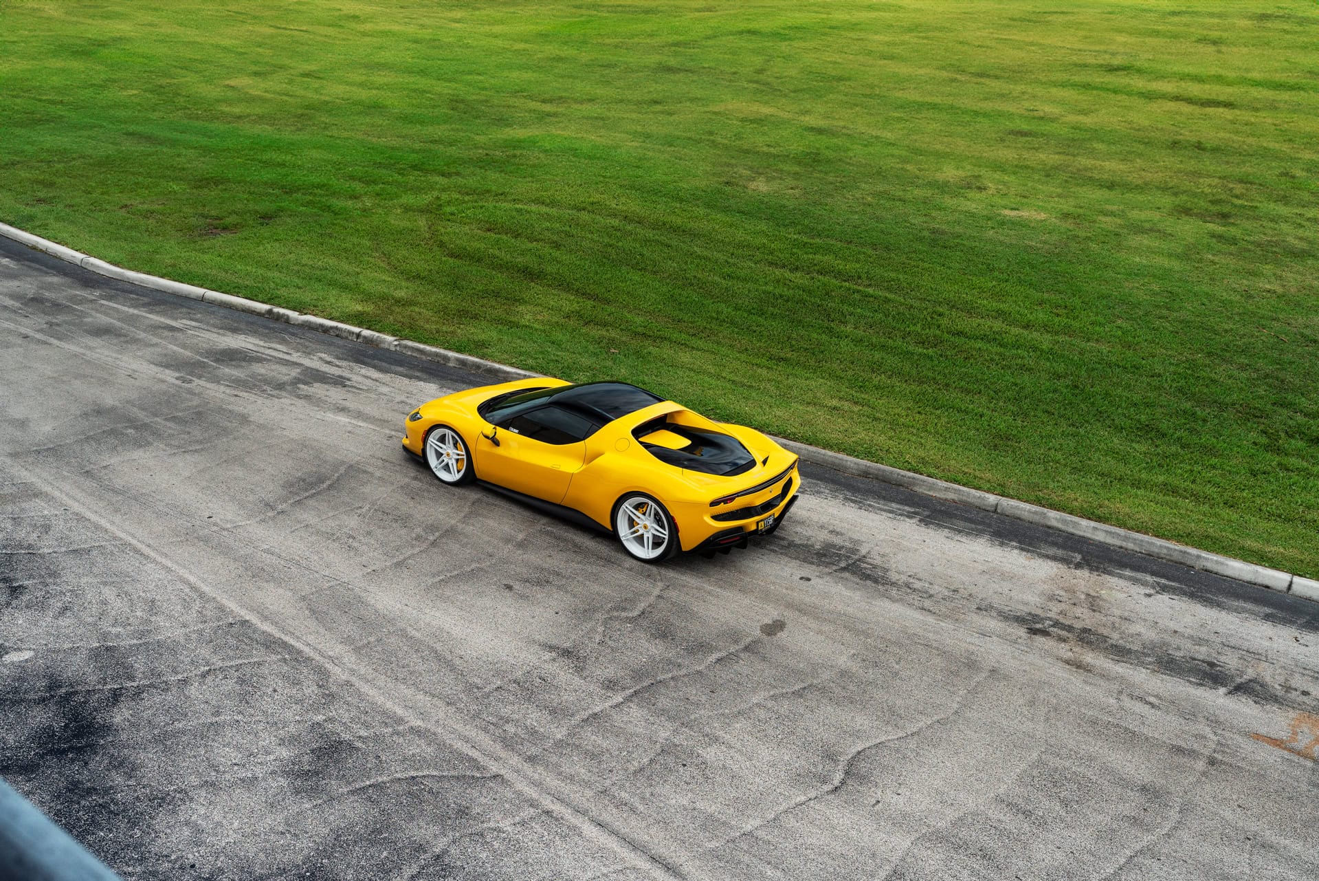 Ferrari 296 GTB | Giallo Modena | on ANRKY AN27 | Gloss White