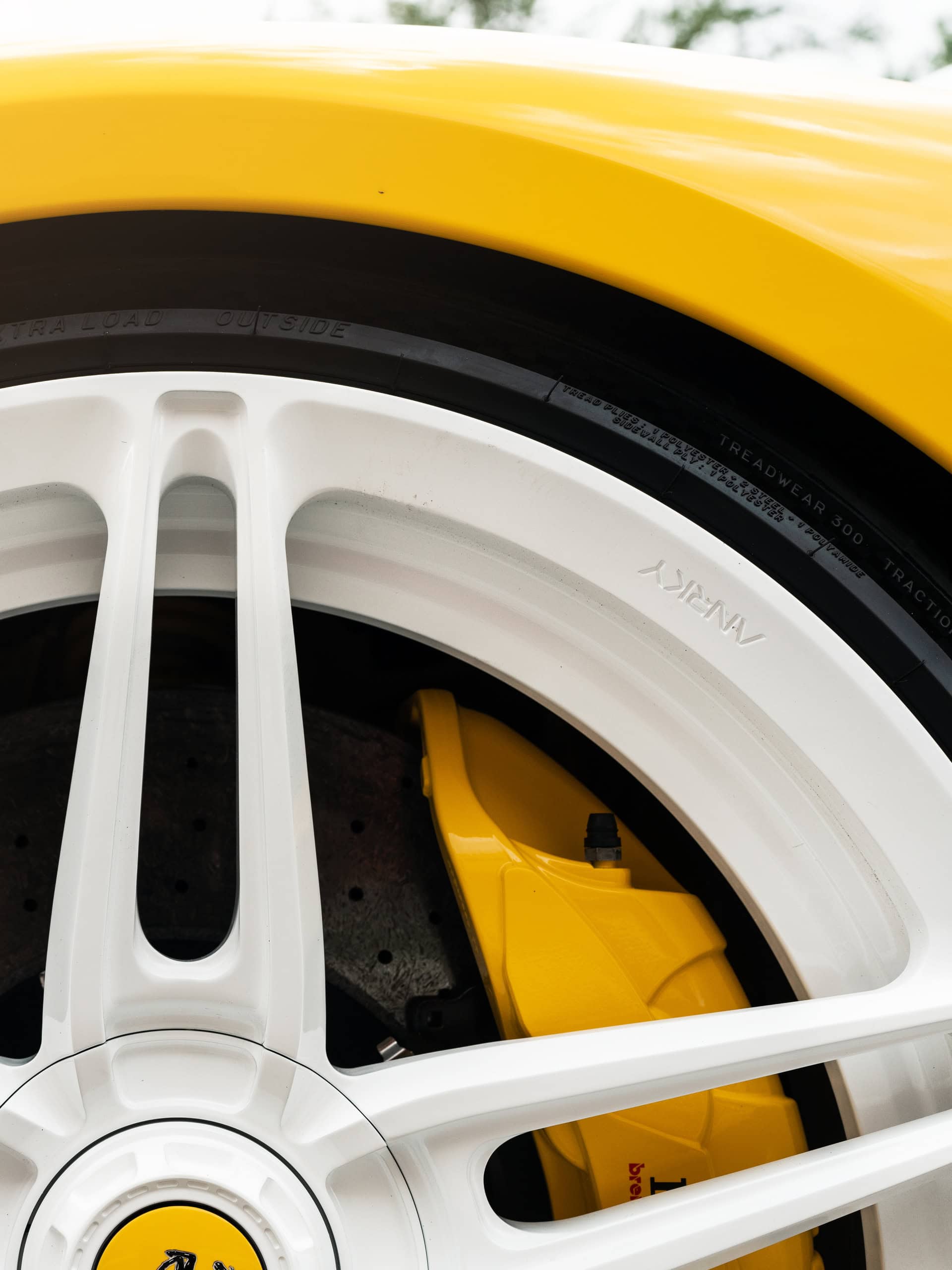Ferrari 296 GTB | Giallo Modena | on ANRKY AN27 | Gloss White