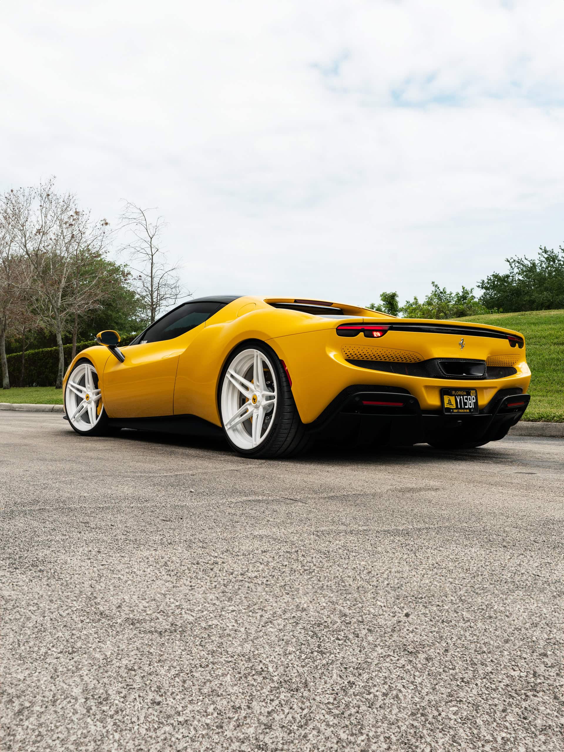 Photo 22 of Ferrari 296 GTB | Giallo Modena | on ANRKY AN27 | Gloss White