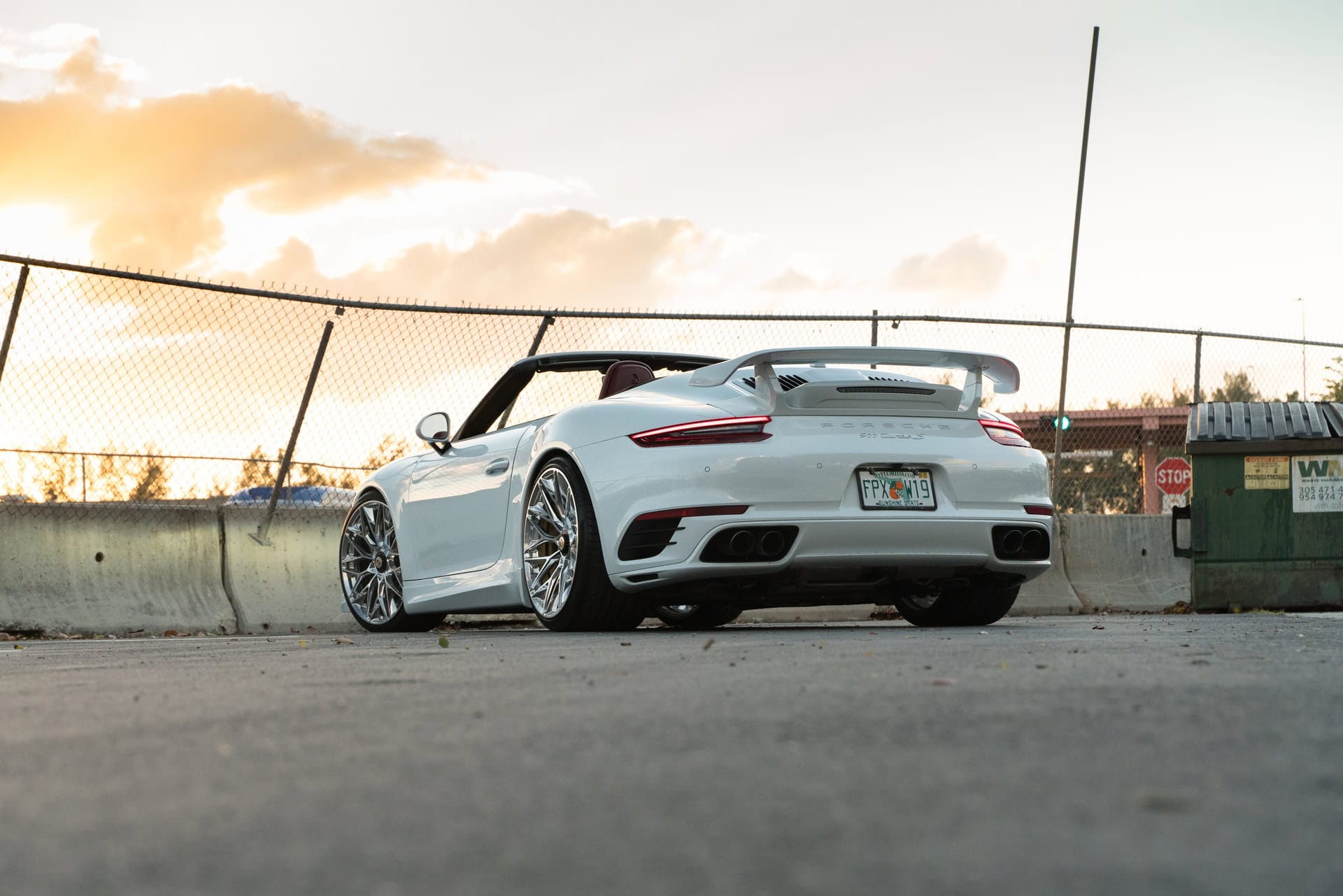 Porsche 991 Turbo S | Carerra White | on HRE P200 | Polished Clear