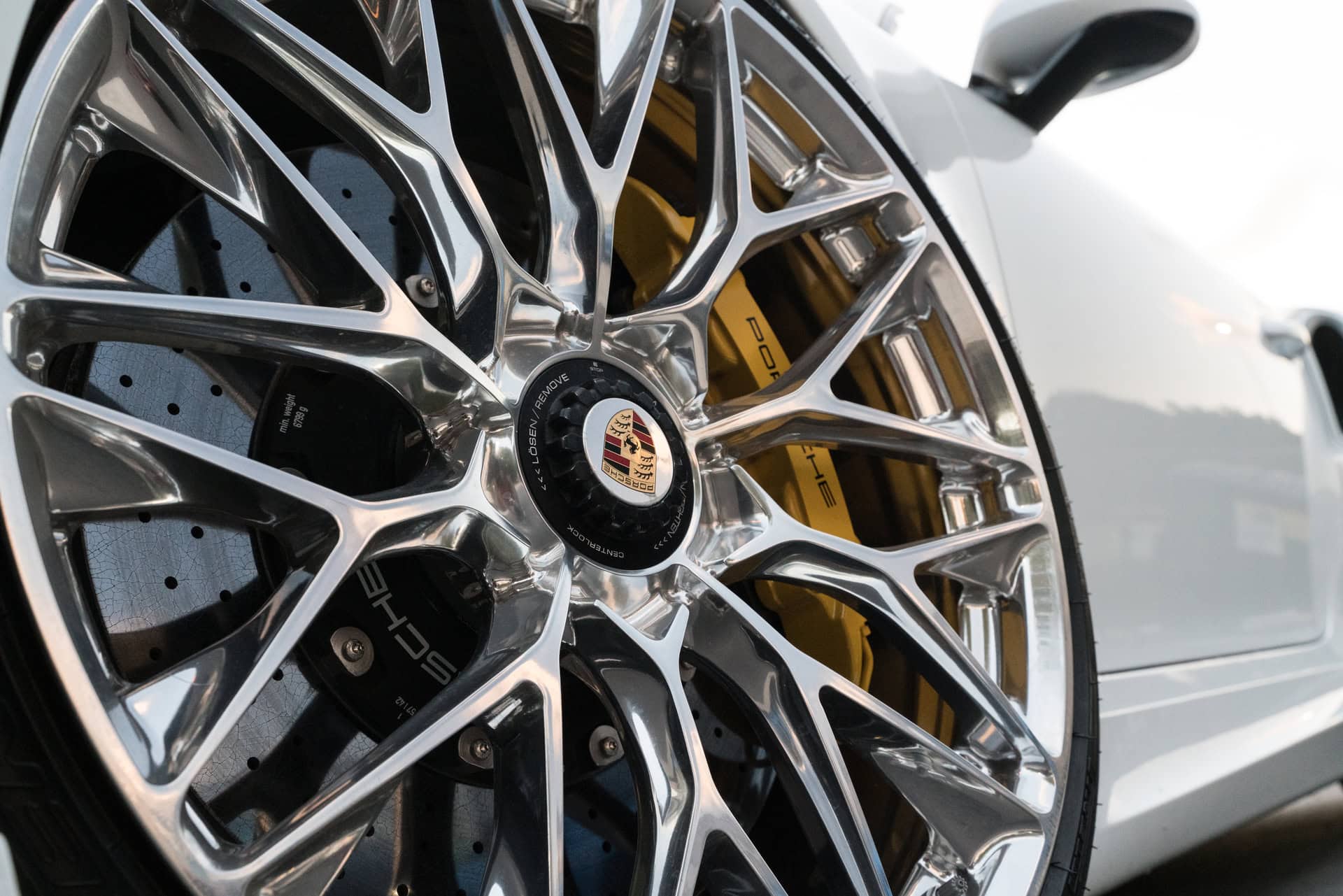 Porsche 991 Turbo S | Carerra White | on HRE P200 | Polished Clear