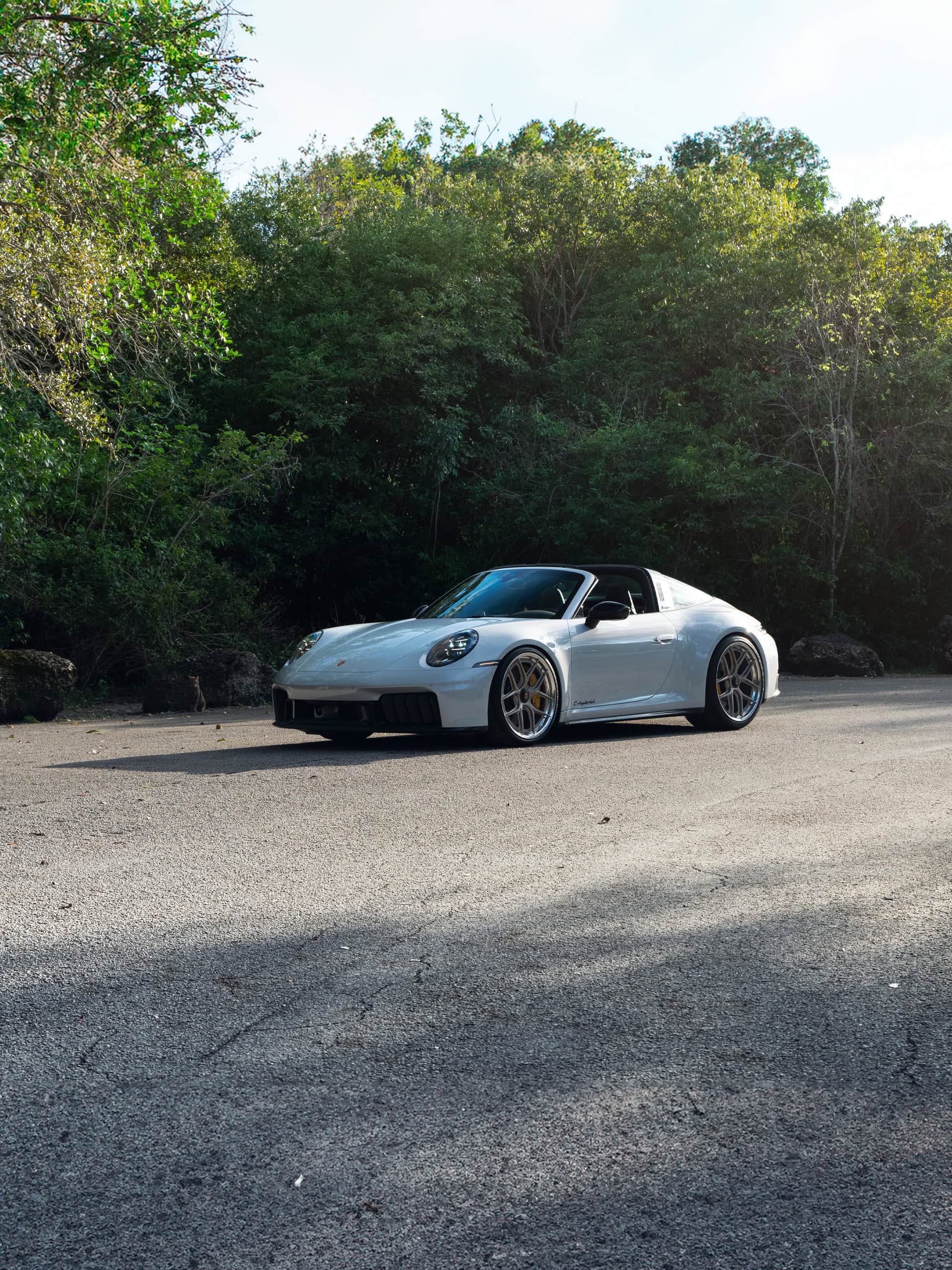 Porsche 992.2 GTS | Ice Gray Metallic | on HRE S101SC | Satin White Gold