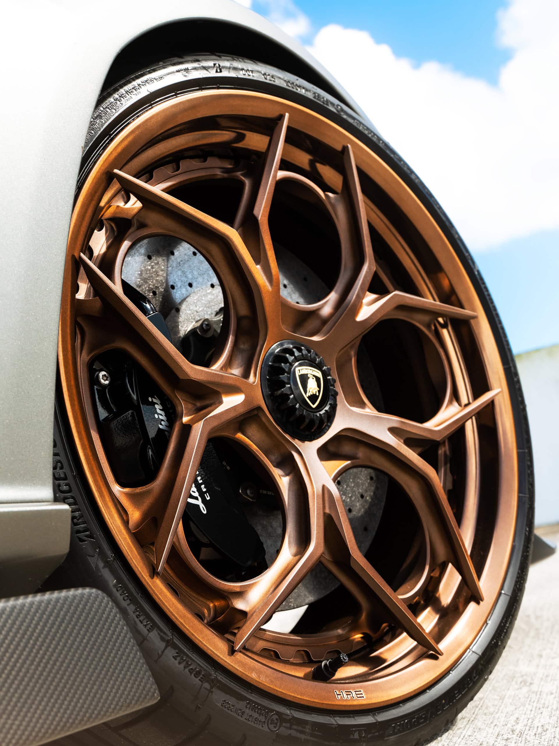Photo 27 of Lamborghini Aventador SVJ Roadster | | on HRE S111SC | Polished Frozen Bronze