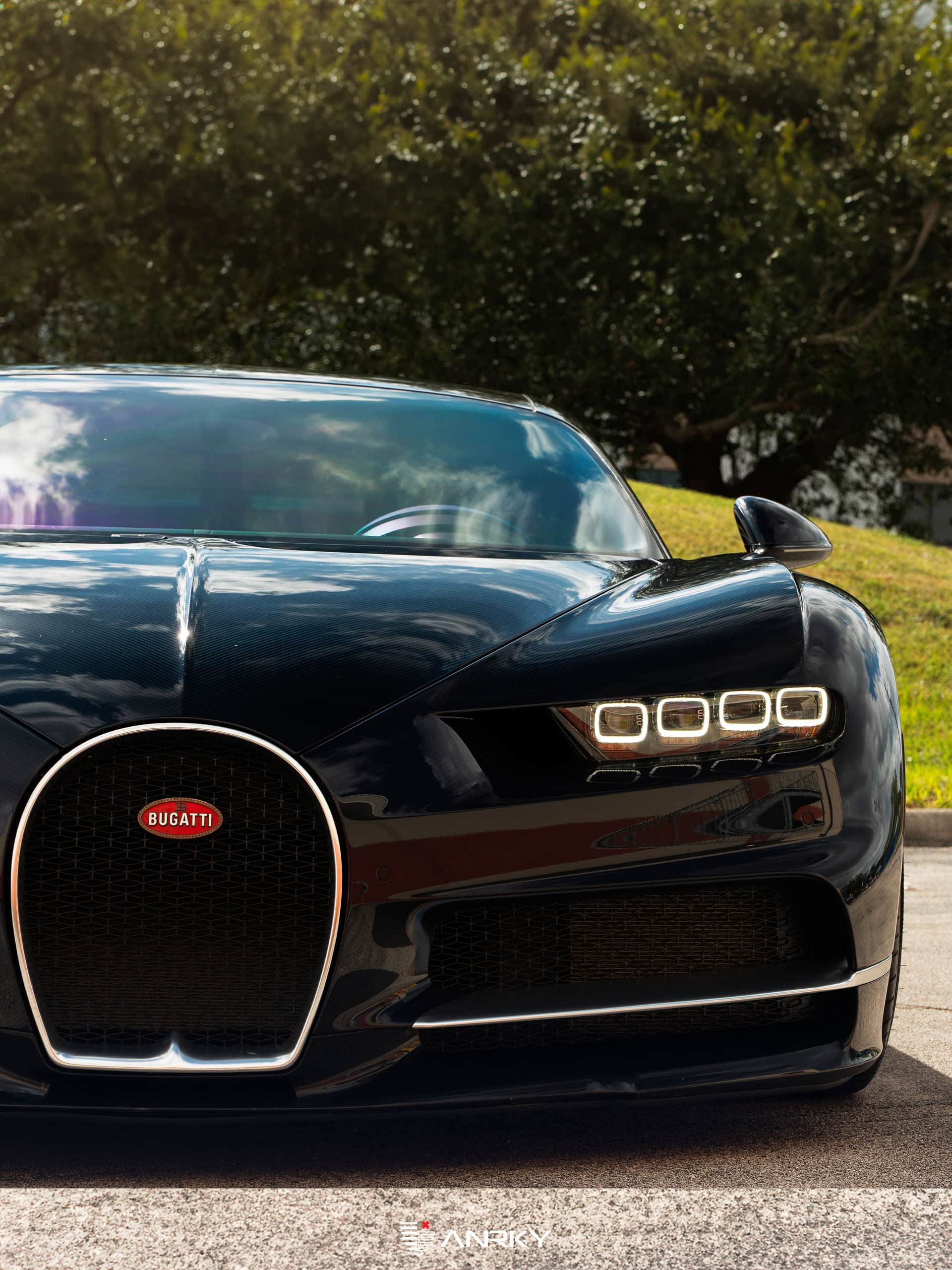 Photo 25 of Bugatti Chiron | on ANRKY XR-105 | Mirror Polished Smoke