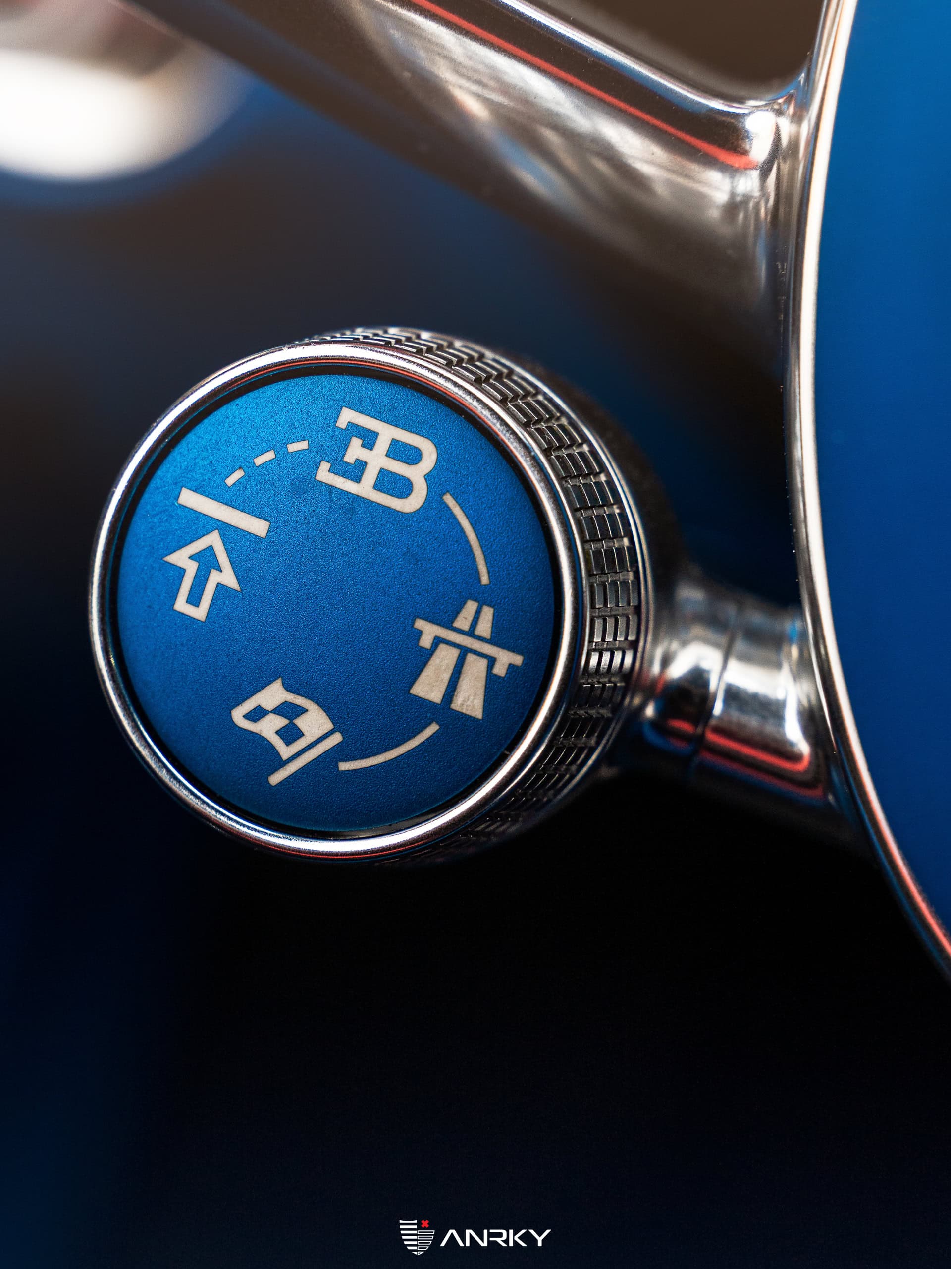 Bugatti Chiron | on ANRKY XR-105 | Mirror Polished Smoke