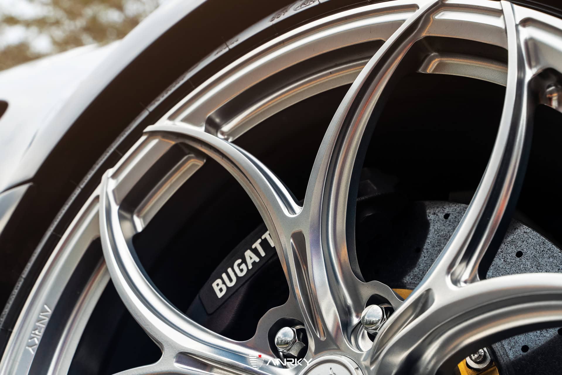 Bugatti Veyron | on ANRKY XR-105 | Frozen Polished Clear