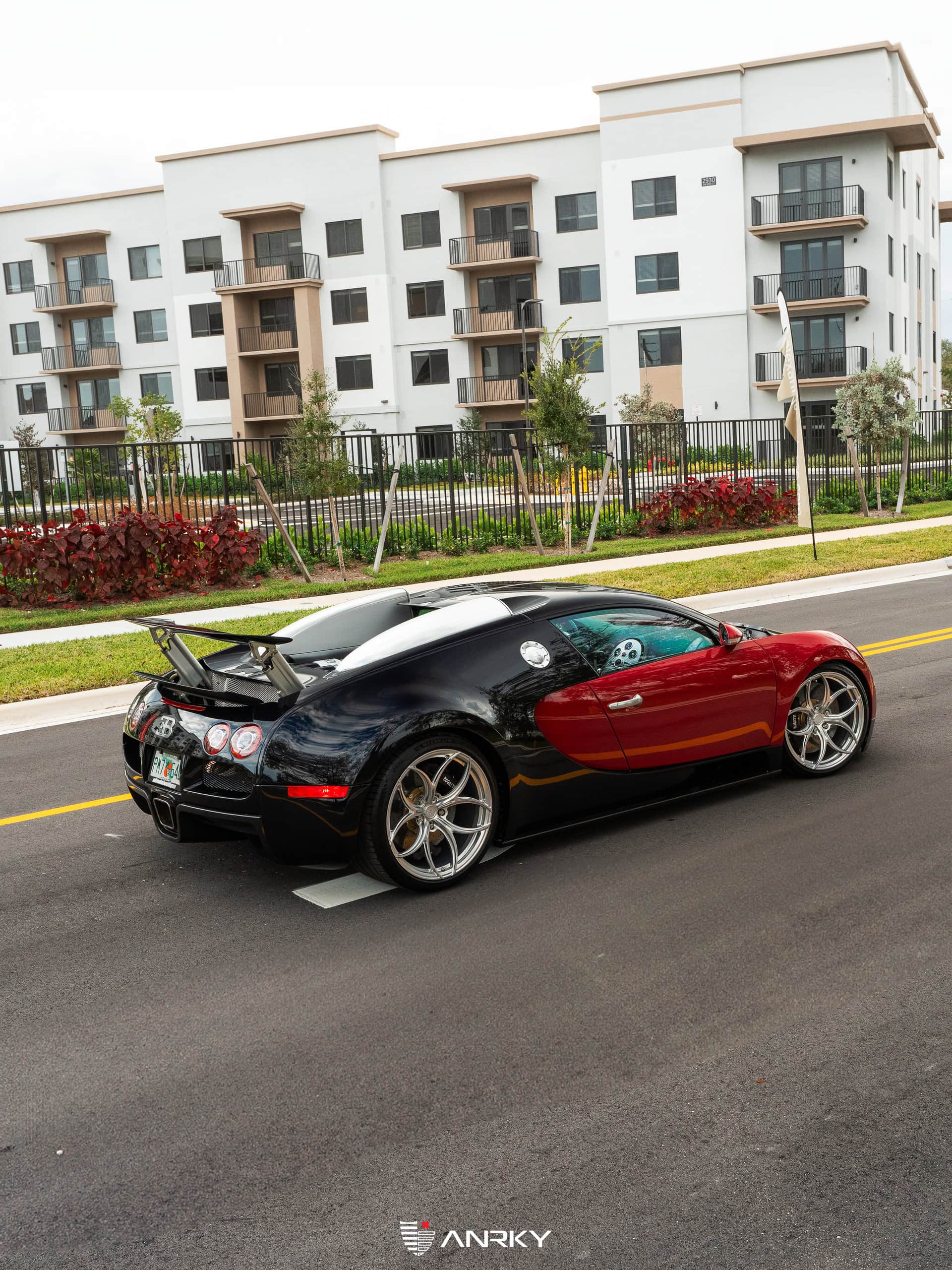 Bugatti Veyron | on ANRKY XR-105 | Frozen Polished Clear