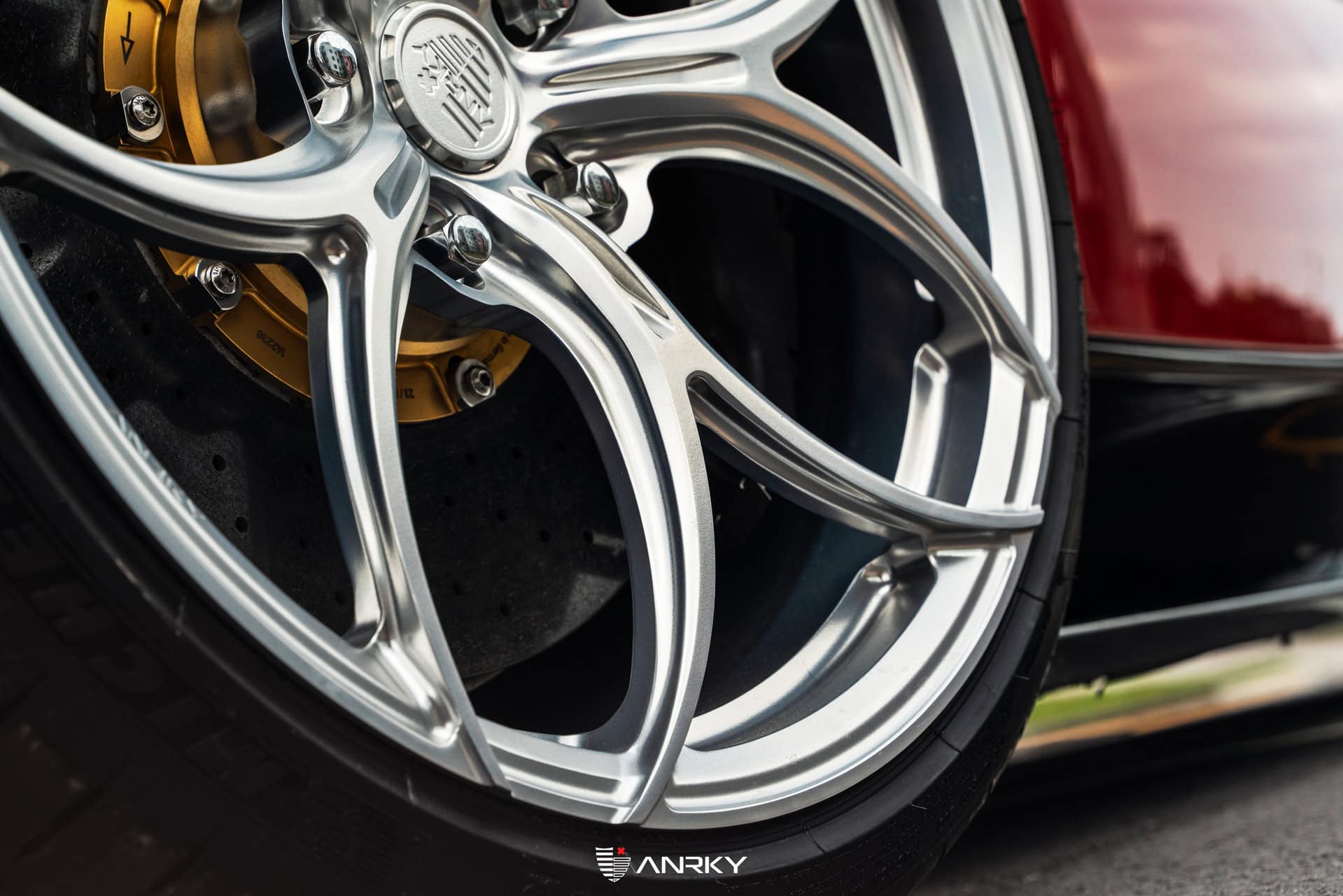 Bugatti Veyron | on ANRKY XR-105 | Frozen Polished Clear