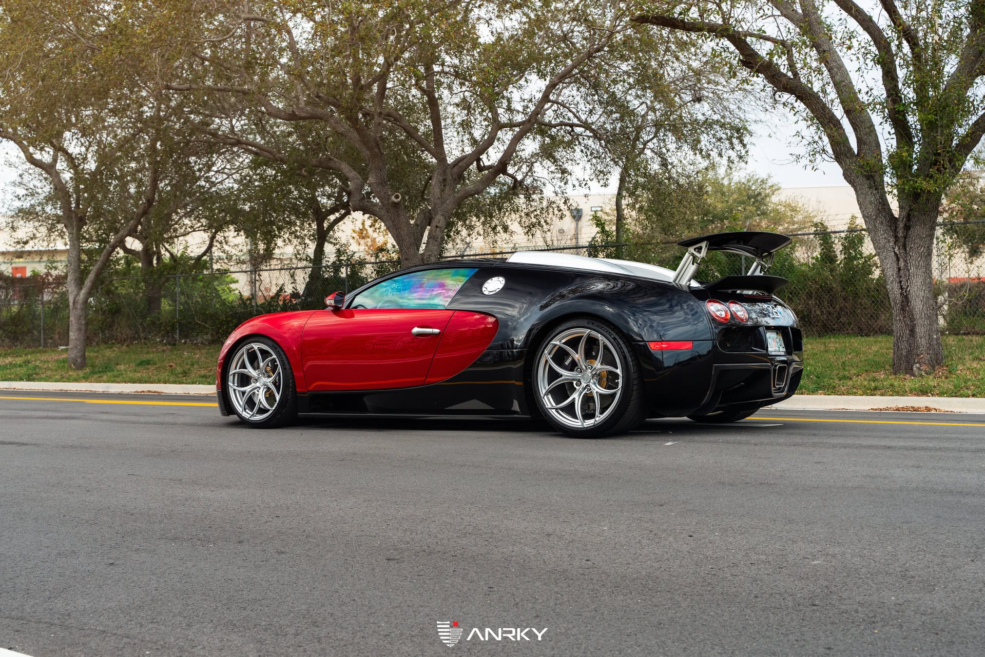 Bugatti Veyron | on ANRKY S1-X0 | Frozen Polished Clear