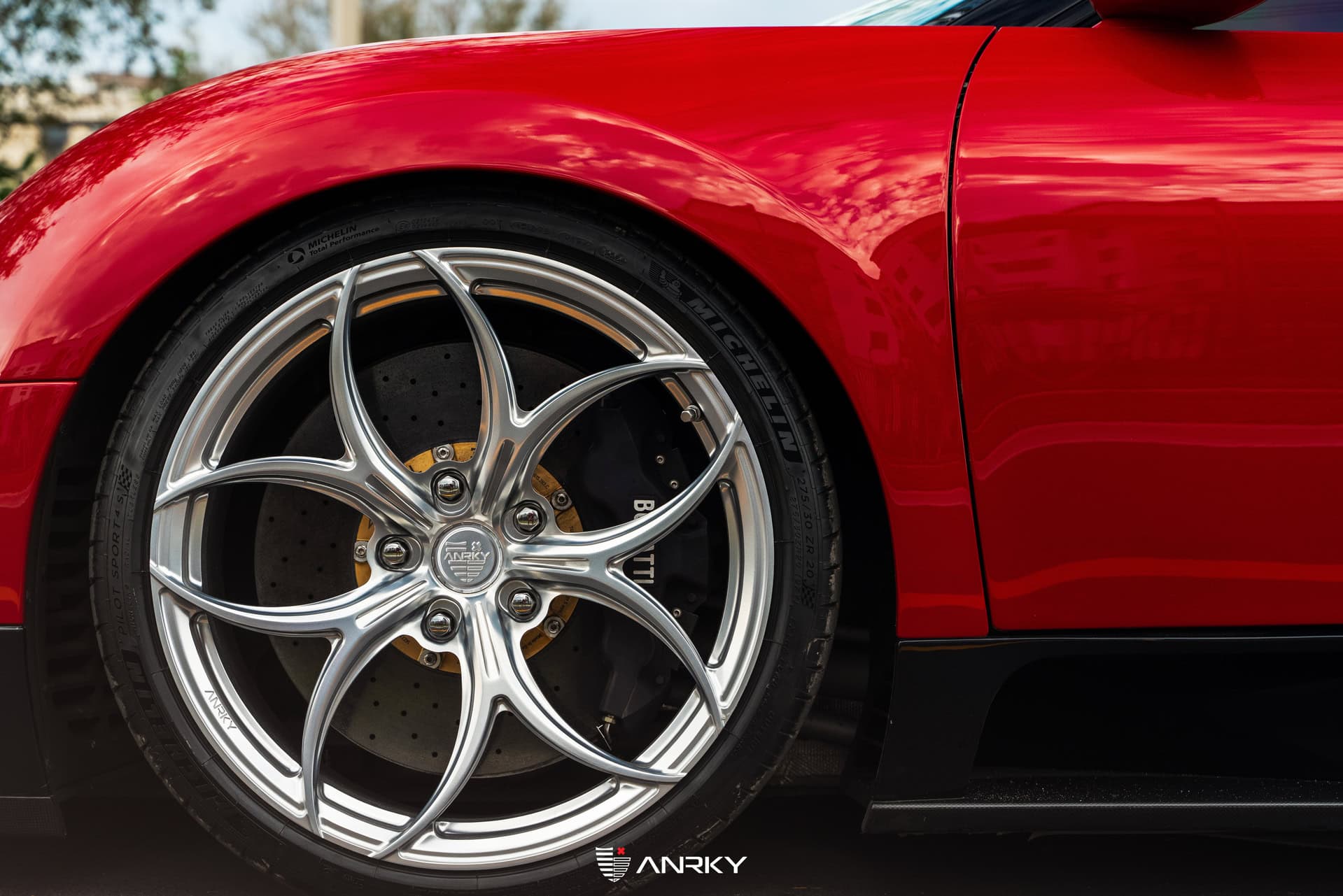 Bugatti Veyron | on ANRKY XR-105 | Frozen Polished Clear