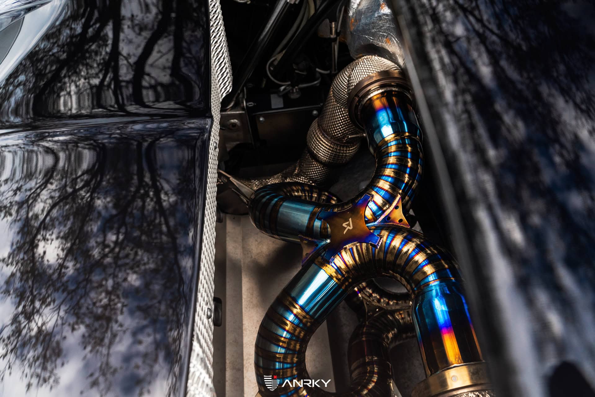 Bugatti Veyron | on ANRKY XR-105 | Frozen Polished Clear