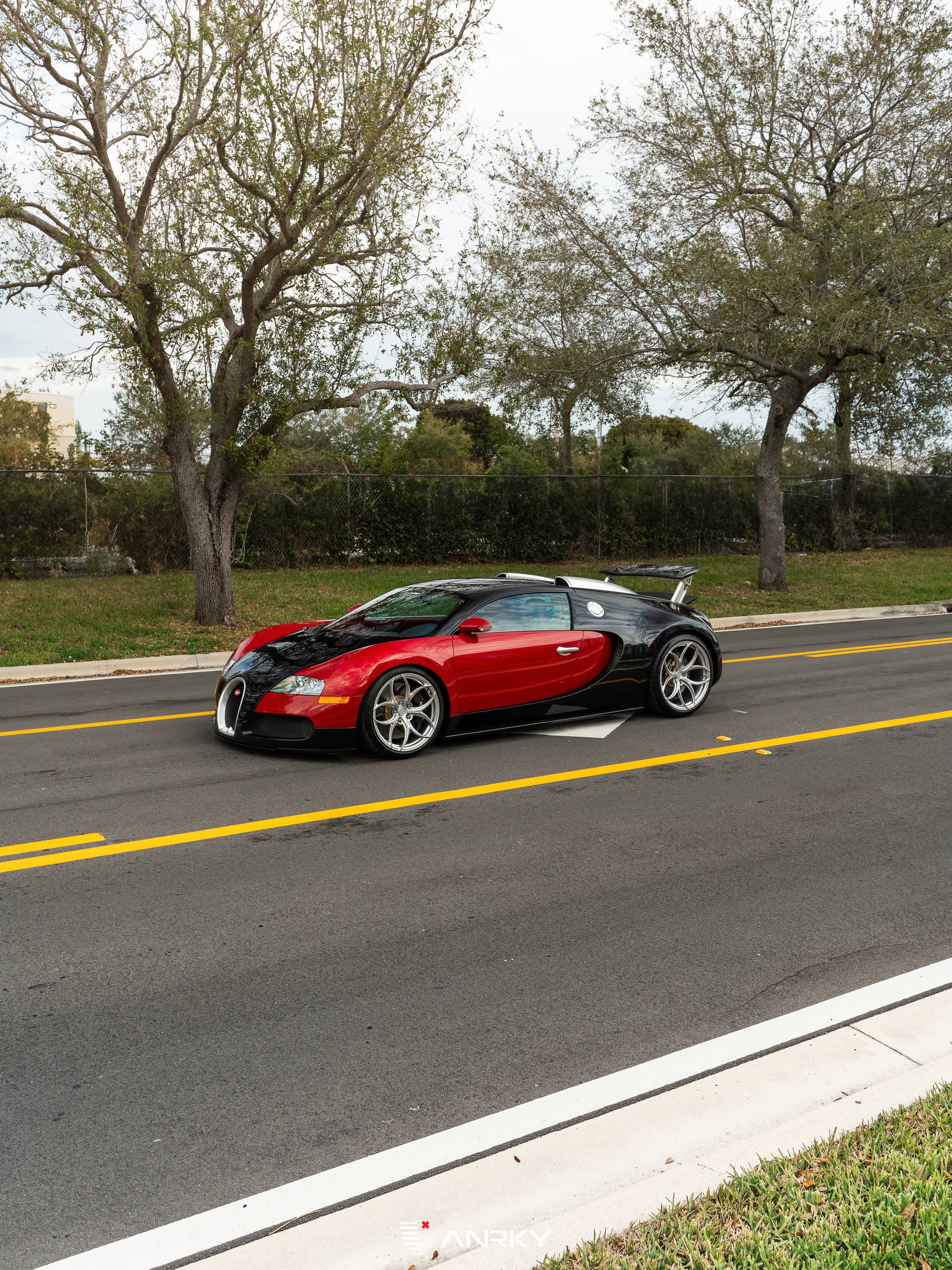 Bugatti Veyron | on ANRKY XR-105 | Frozen Polished Clear