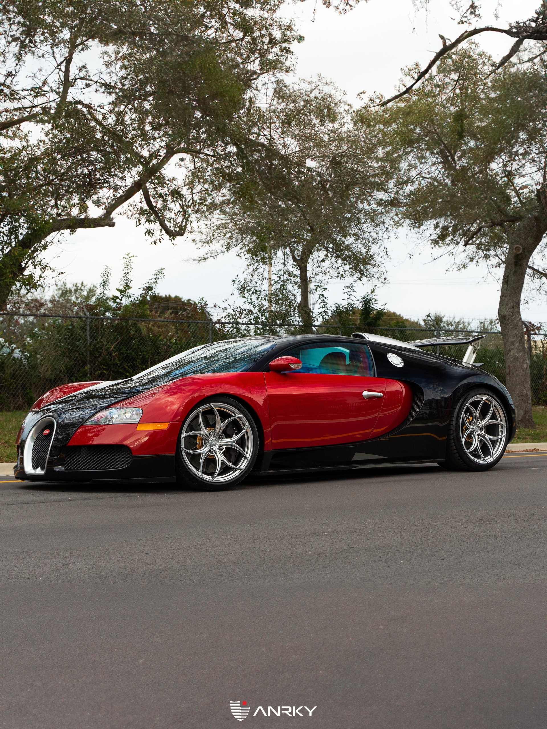 Bugatti Veyron | on ANRKY XR-105 | Frozen Polished Clear