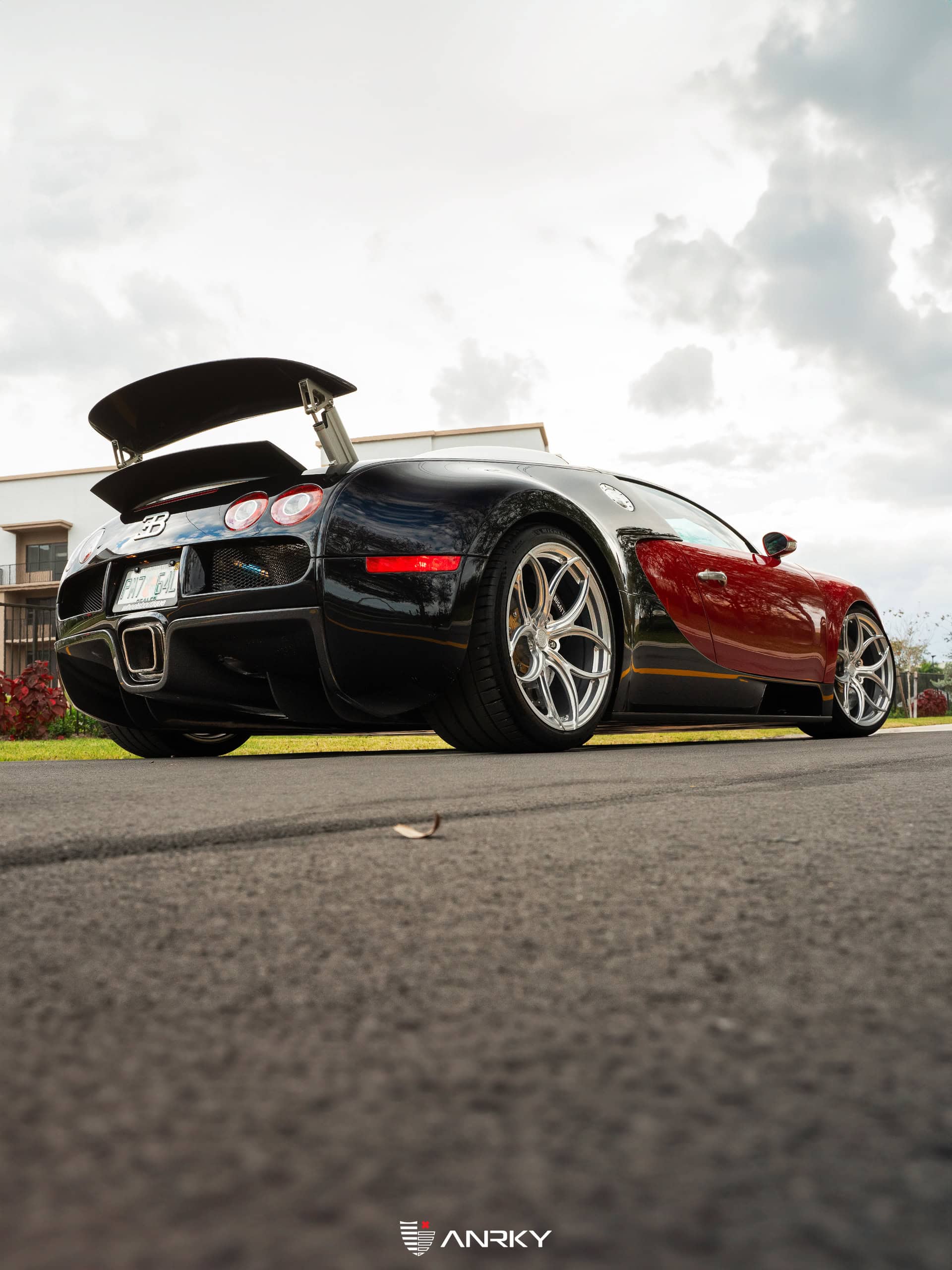 Bugatti Veyron | on ANRKY XR-105 | Frozen Polished Clear