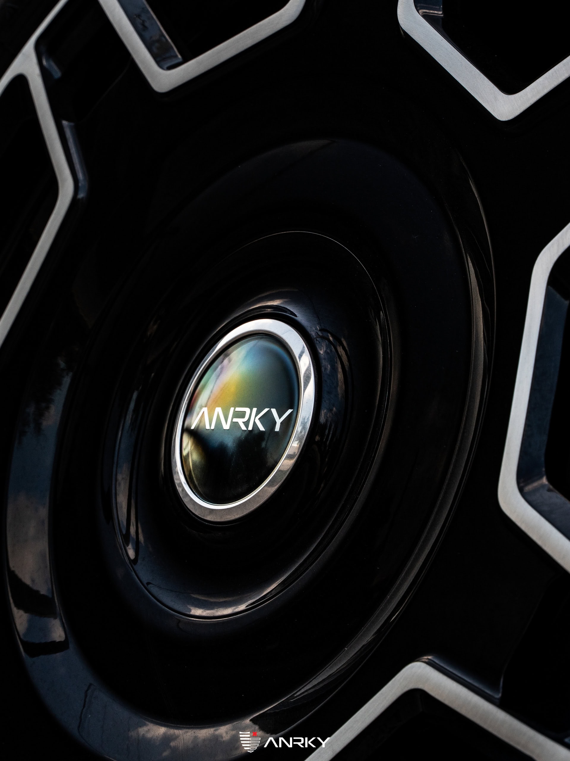Cadillac Escalade iQ  | | on ANRKY RF-77 | Two Tone: Gloss Black Face + Brushed Windows 