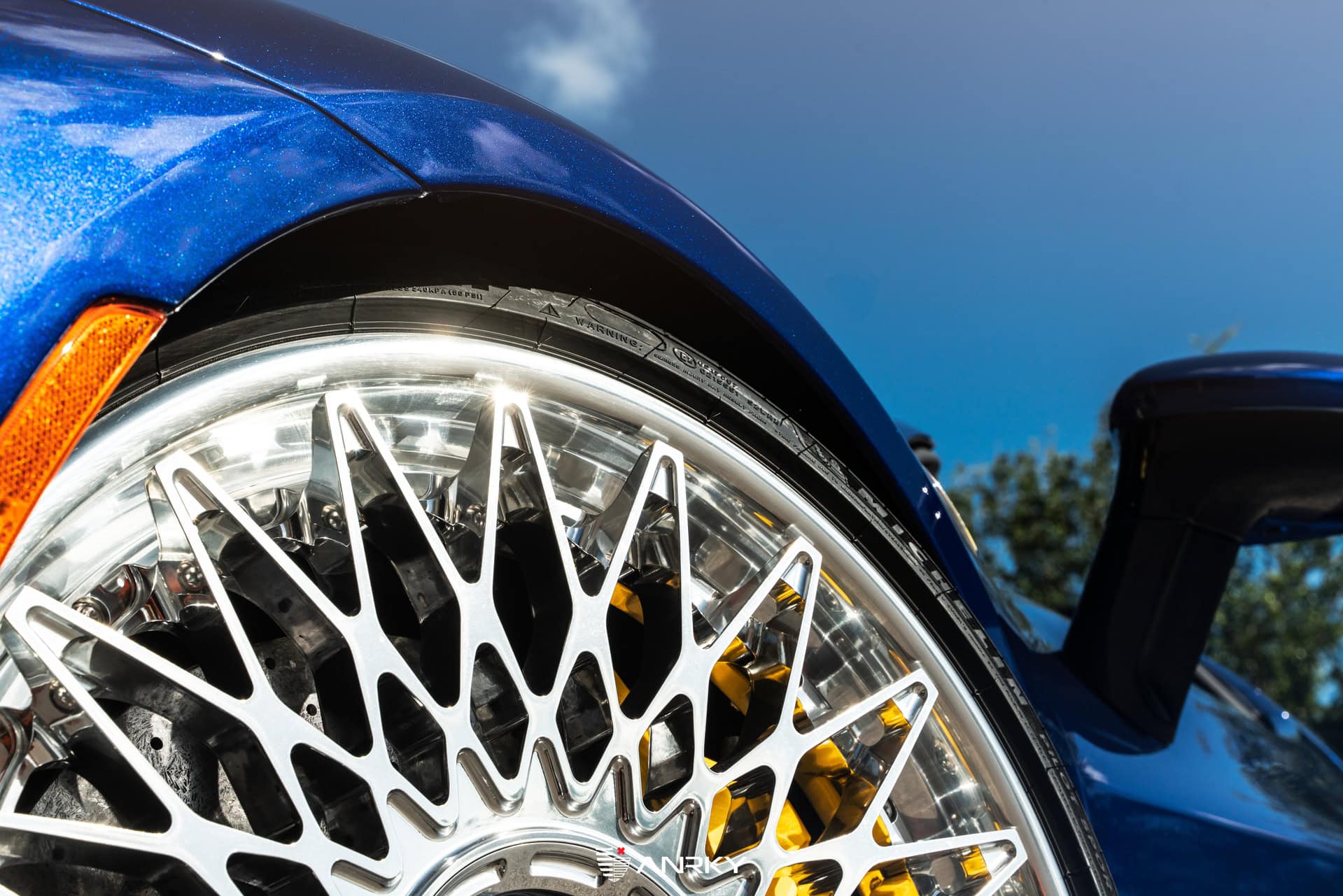 Ferrari 296 GTS | Blue Corsa | on ANRKY RS7.3 | Polished Clear