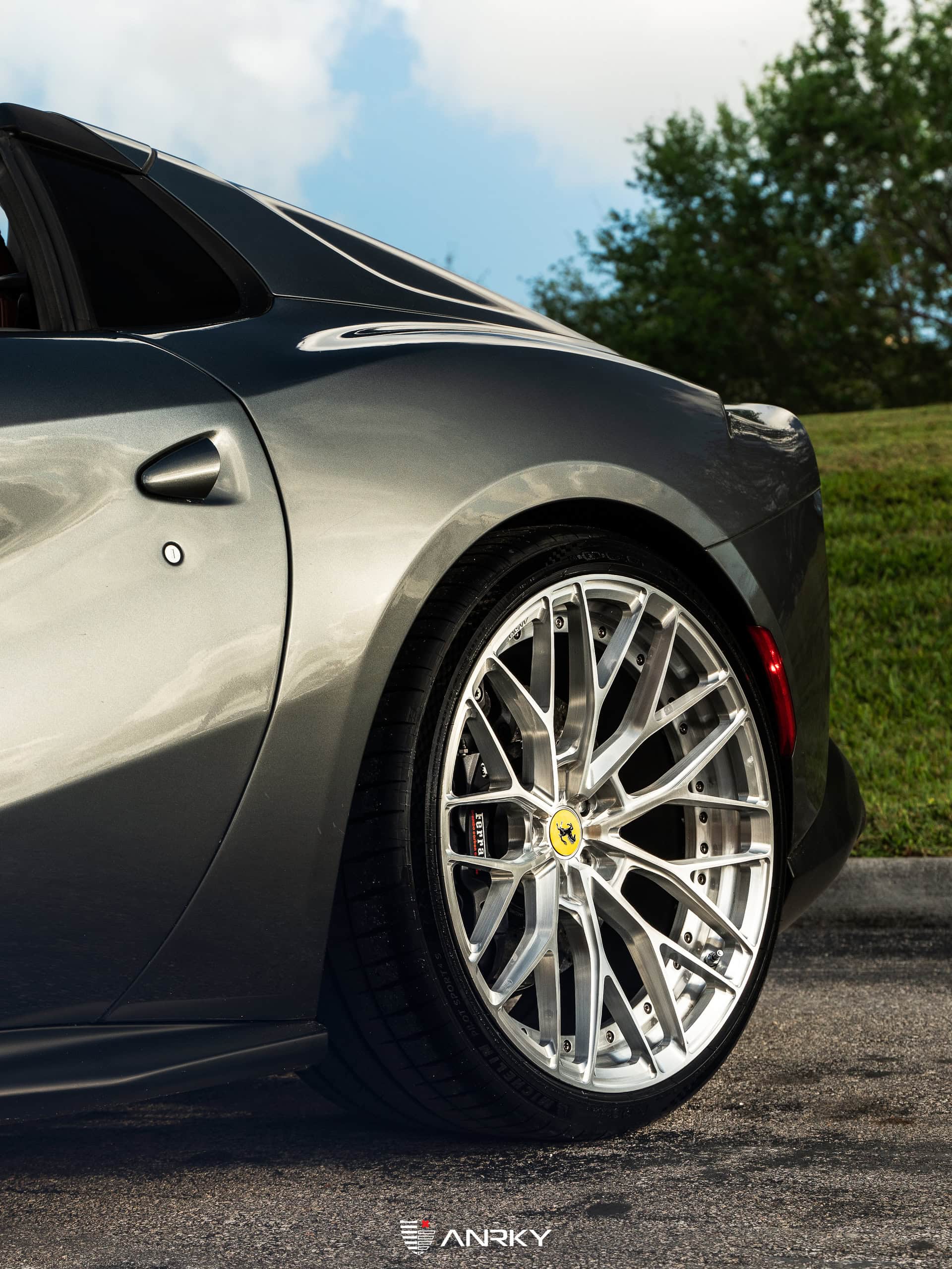 Ferrari 812 | Grigio Silver Stone | on ANRKY AN20 | Brushed Clear