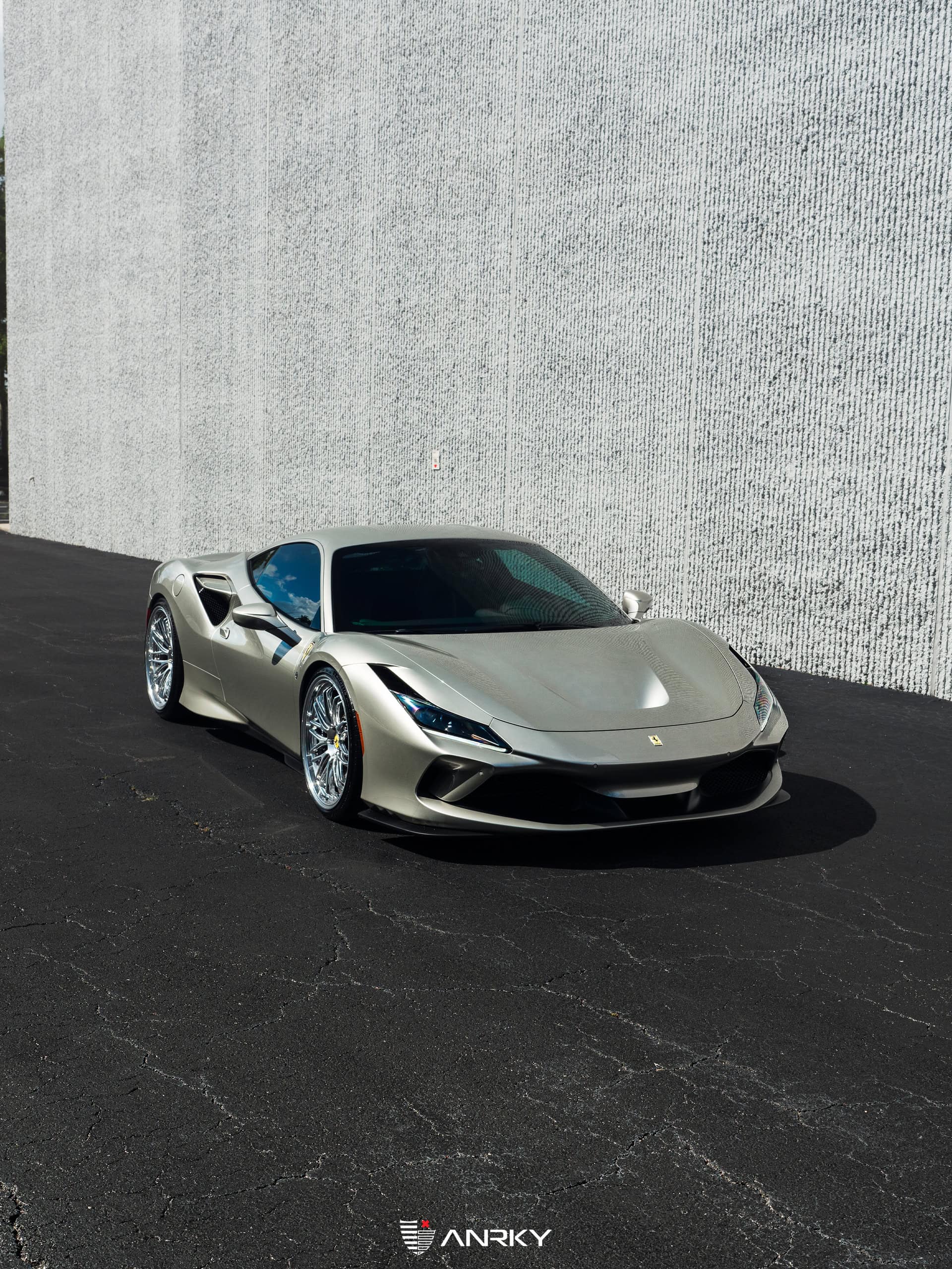 Ferrari F8 | | on ANRKY JDX-220 | Two Tone: Brushed Face + Mirror Polished Windows