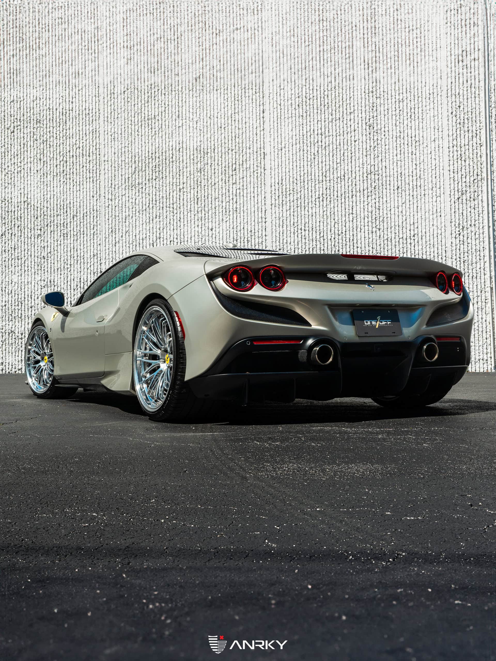 Ferrari F8 | | on ANRKY JDX-220 | Two Tone: Brushed Face + Mirror Polished Windows