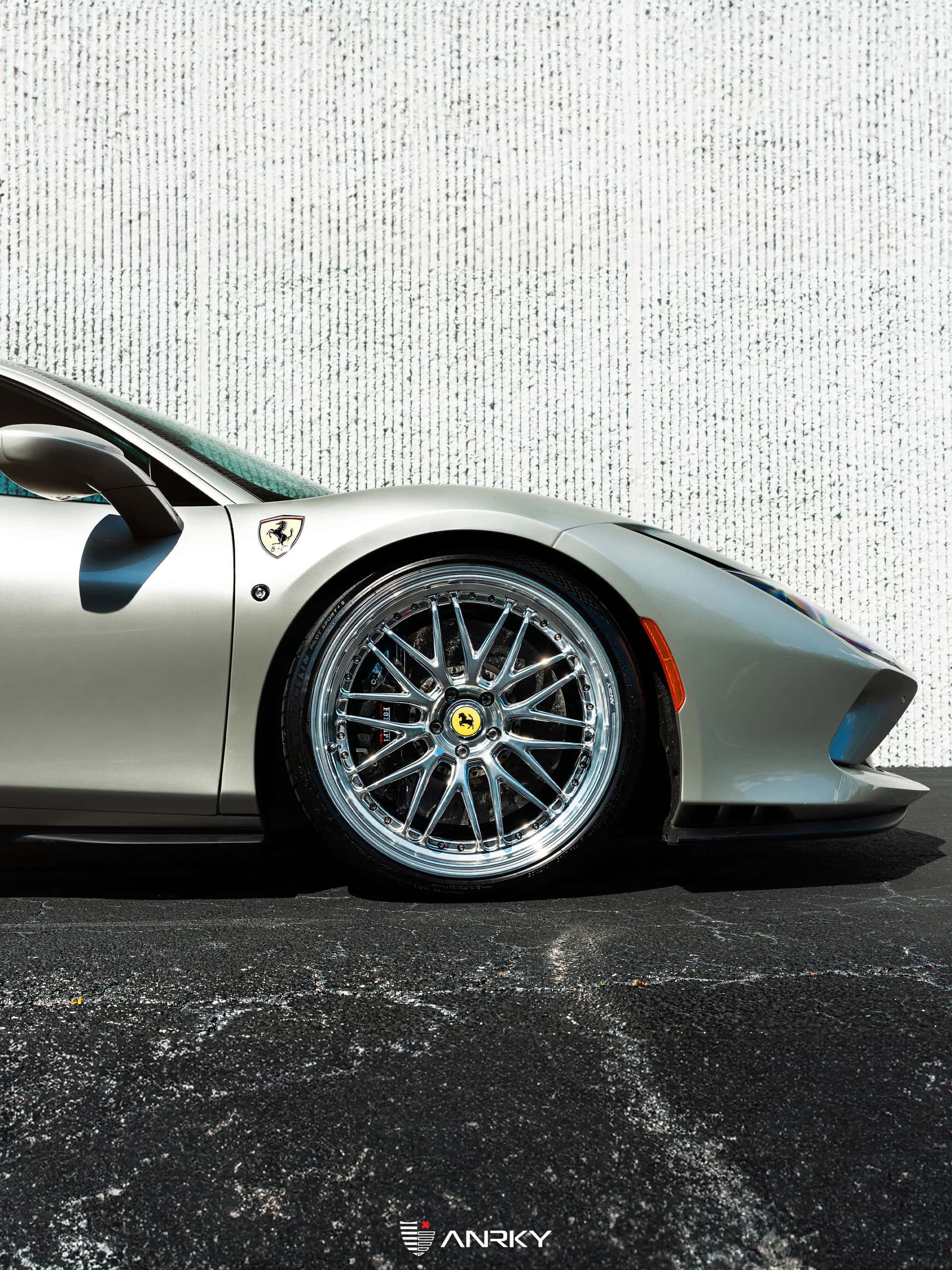 Ferrari F8 | | on ANRKY JDX-220 | Two Tone: Brushed Face + Mirror Polished Windows