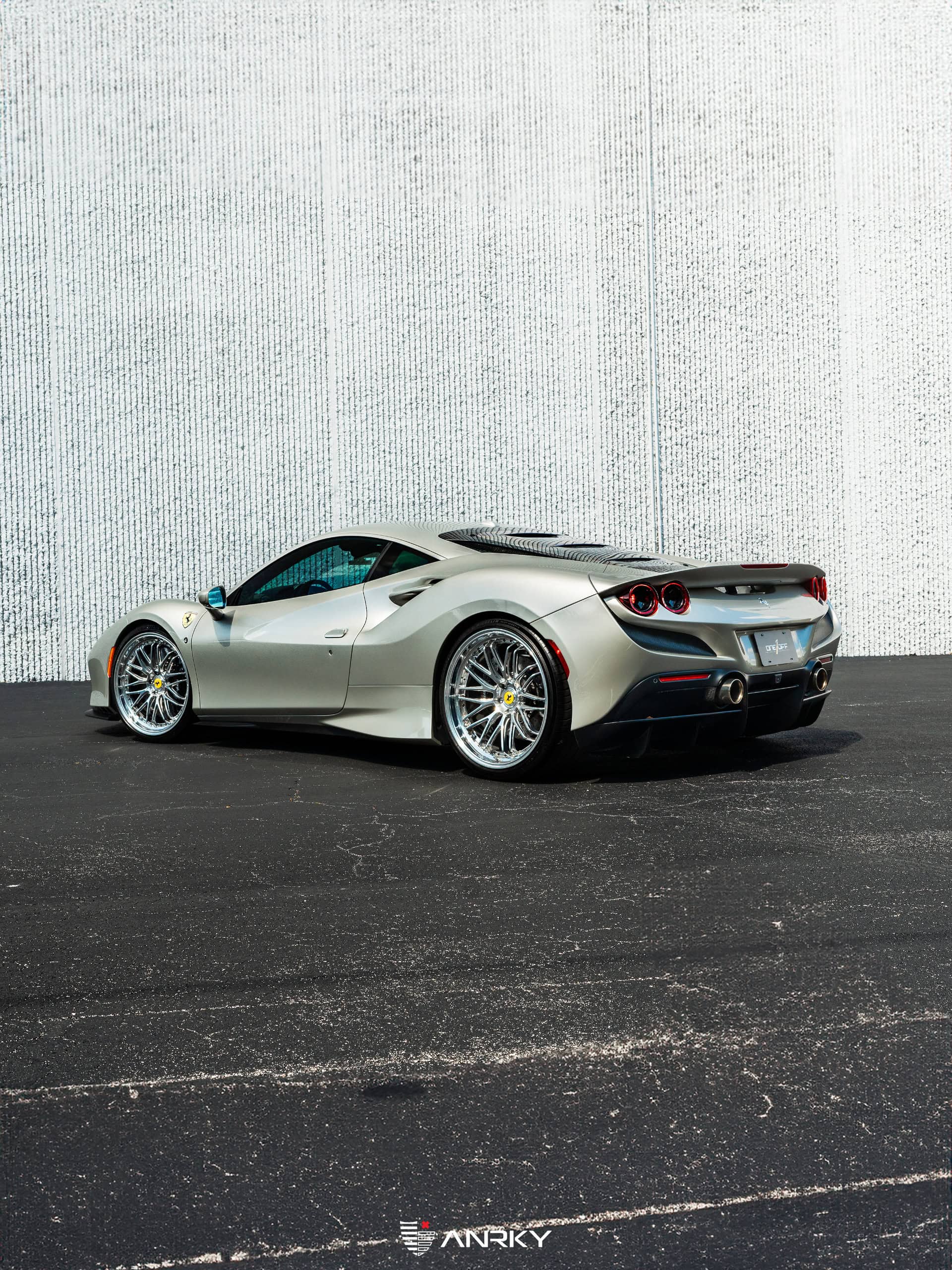 Ferrari F8 | | on ANRKY JDX-220 | Two Tone: Brushed Face + Mirror Polished Windows