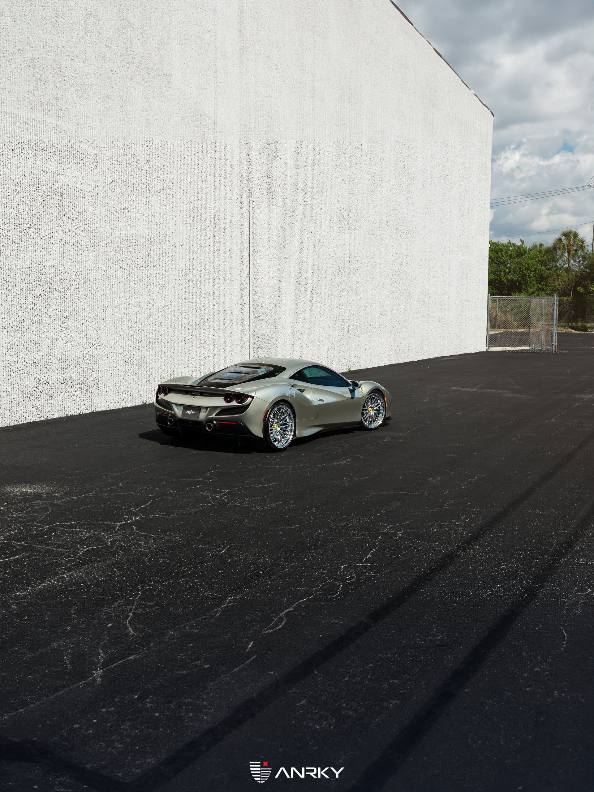 Ferrari F8 | | on ANRKY JDX-220 | Two Tone: Brushed Face + Mirror Polished Windows