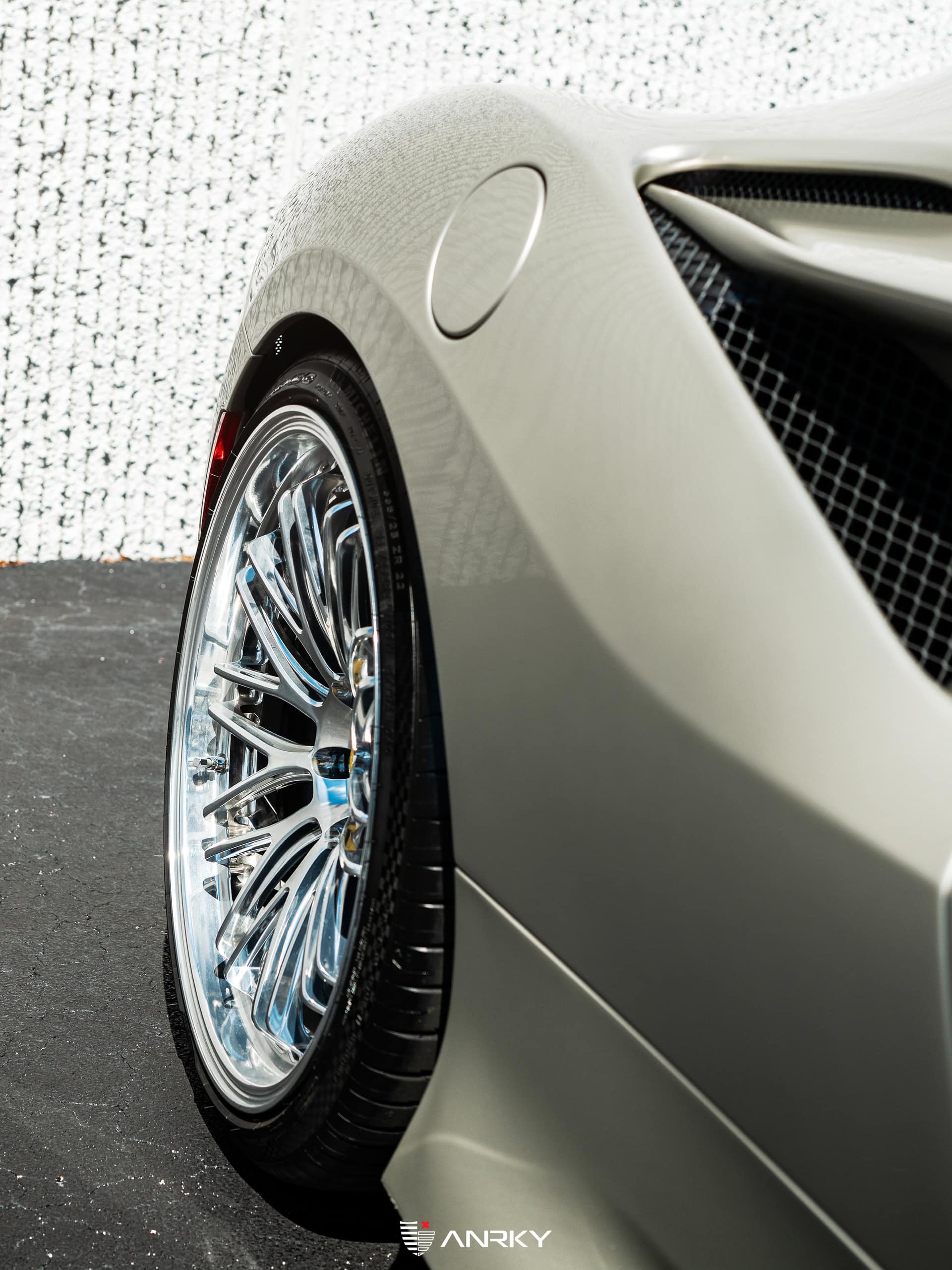Photo 22 of Ferrari F8 | | on ANRKY JDX-220 | Two Tone: Brushed Face + Mirror Polished Windows